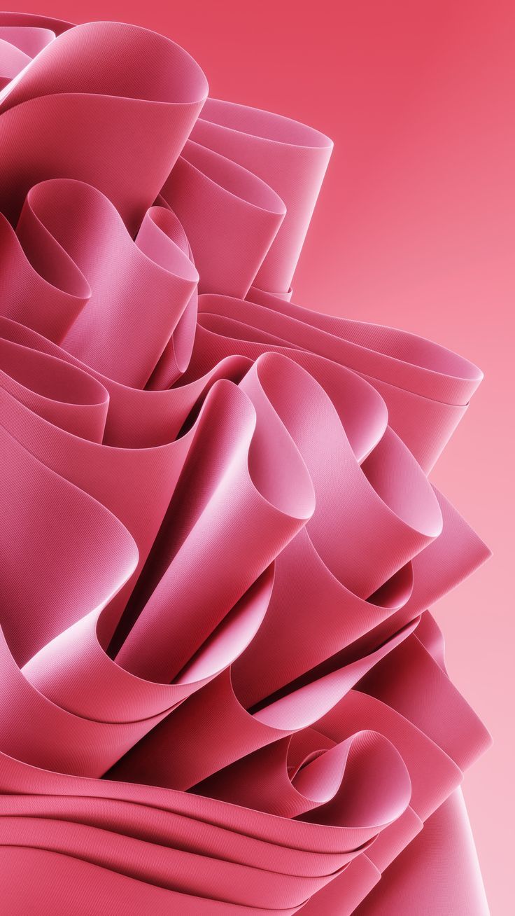 736x1308 Pink Abstract Background Photo. Windows 11 wallpaper aesthetic pink, Windows 11 pink theme, 3D pink