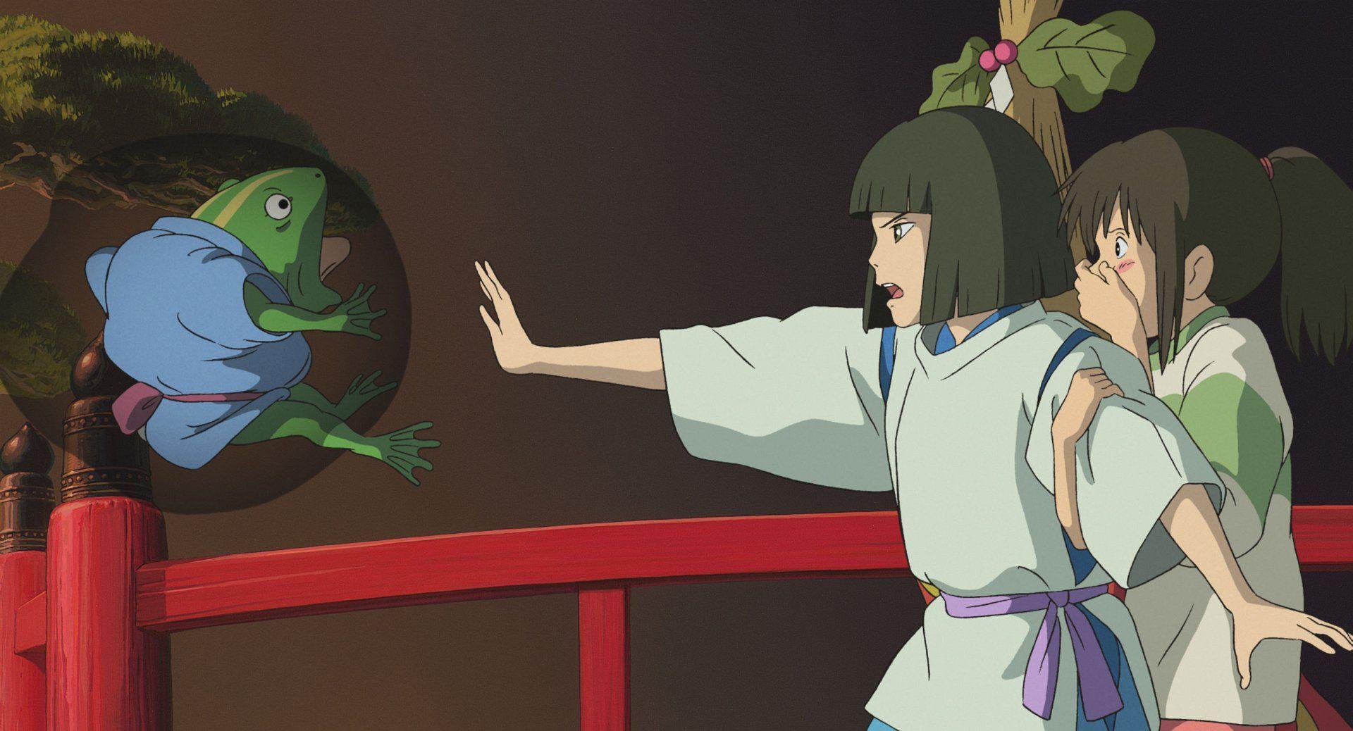 1920x1038 Spirited Away Wallpaper
