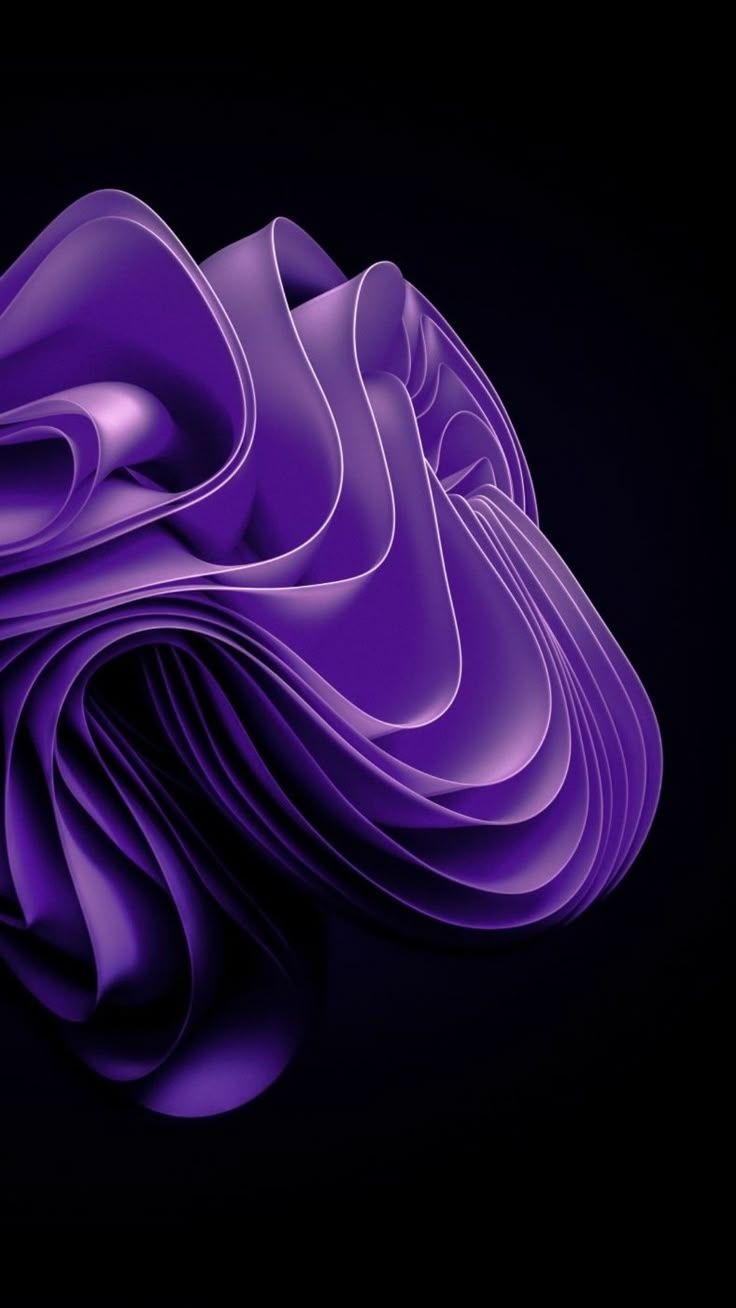 736x1308 Fondo de pantalla abstracto en tonos morados. Purple windows theme, Windows 11 dark wallpaper, Windows