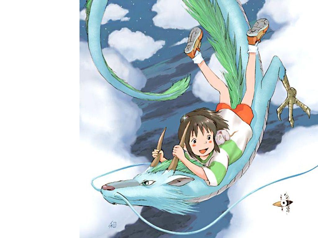 1024x768 Spirited Away Wallpaper