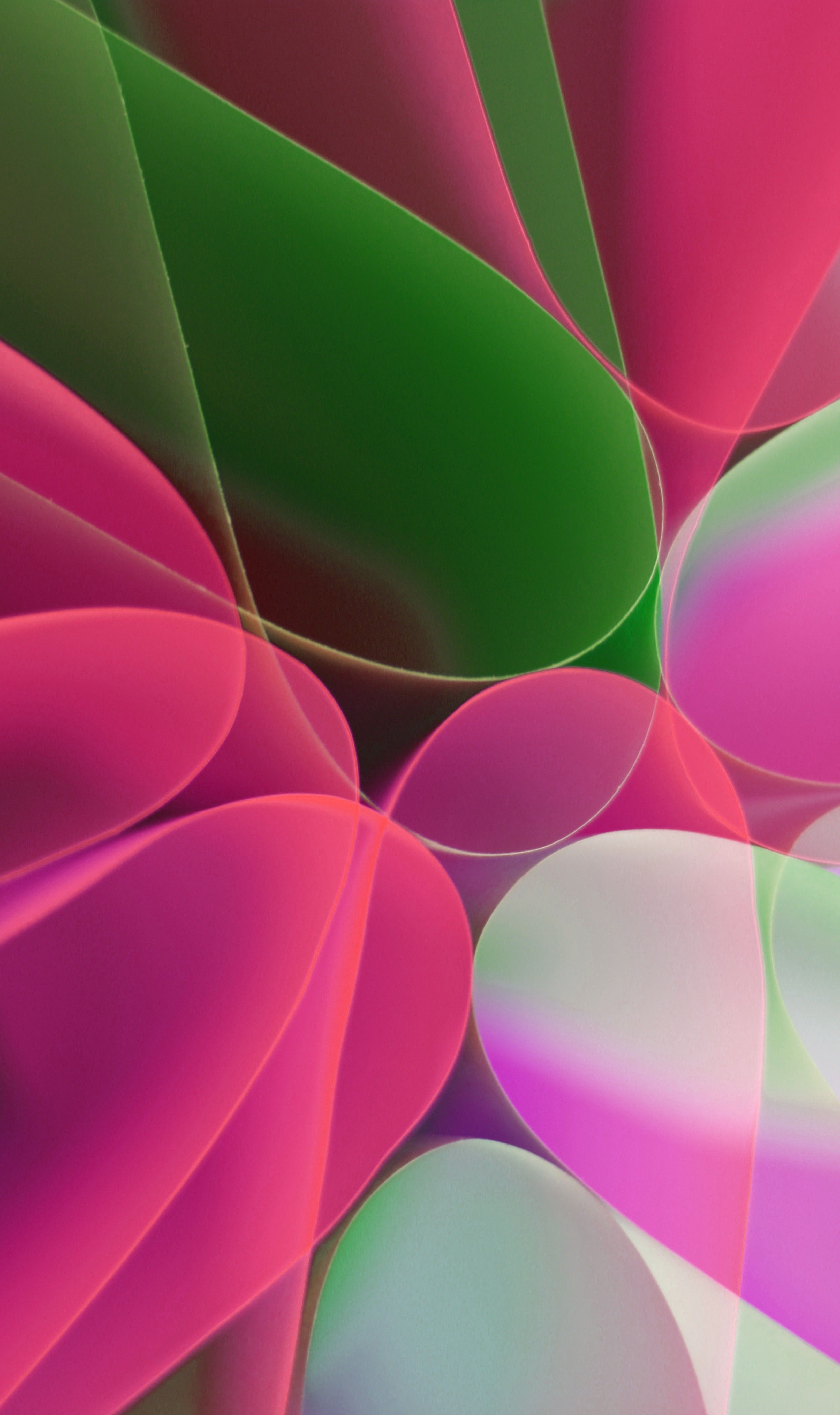 3249x5472 Abstract Colorful Waveforms in Vibrant Hues · Free