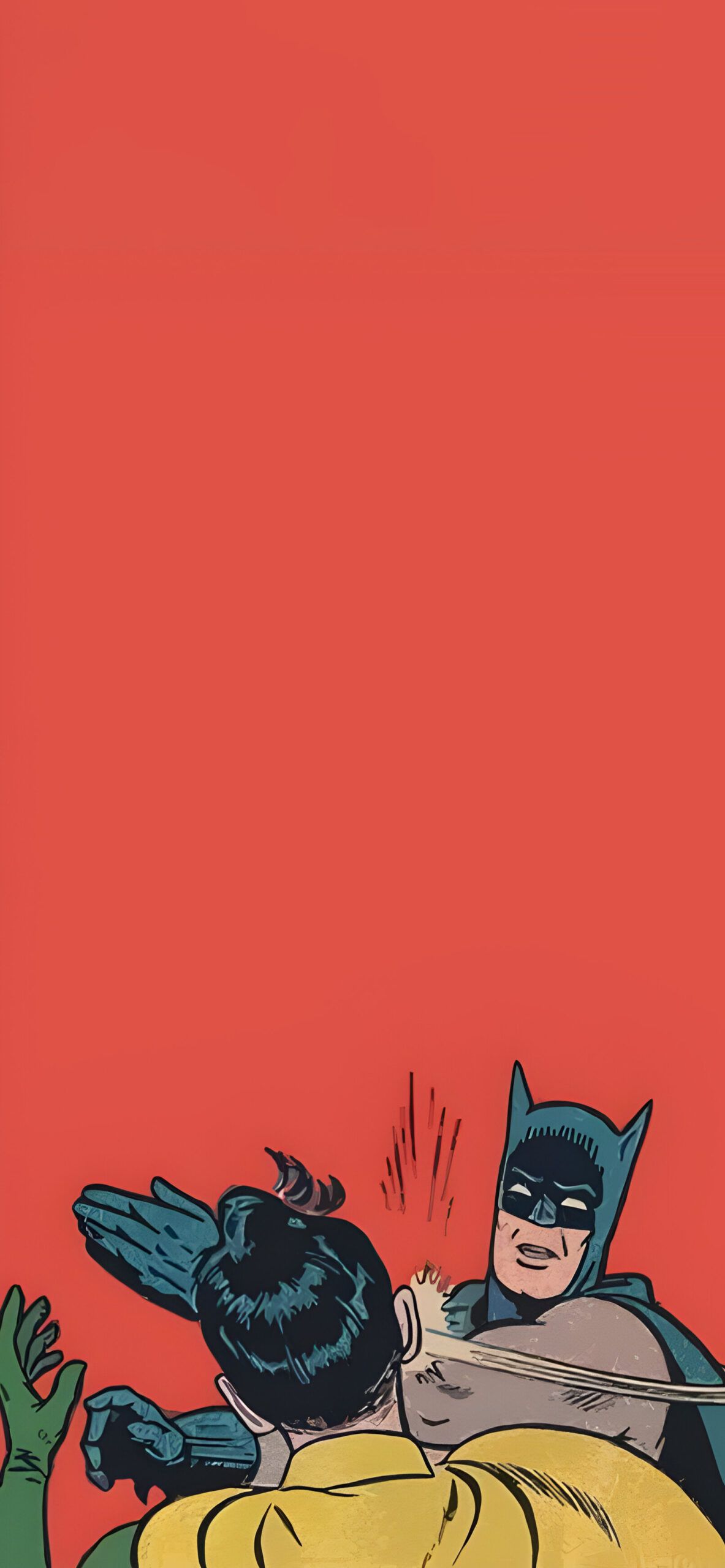 1183x2560 Batman Slapping Robin Meme Wallpaper Art Wallpaper HD