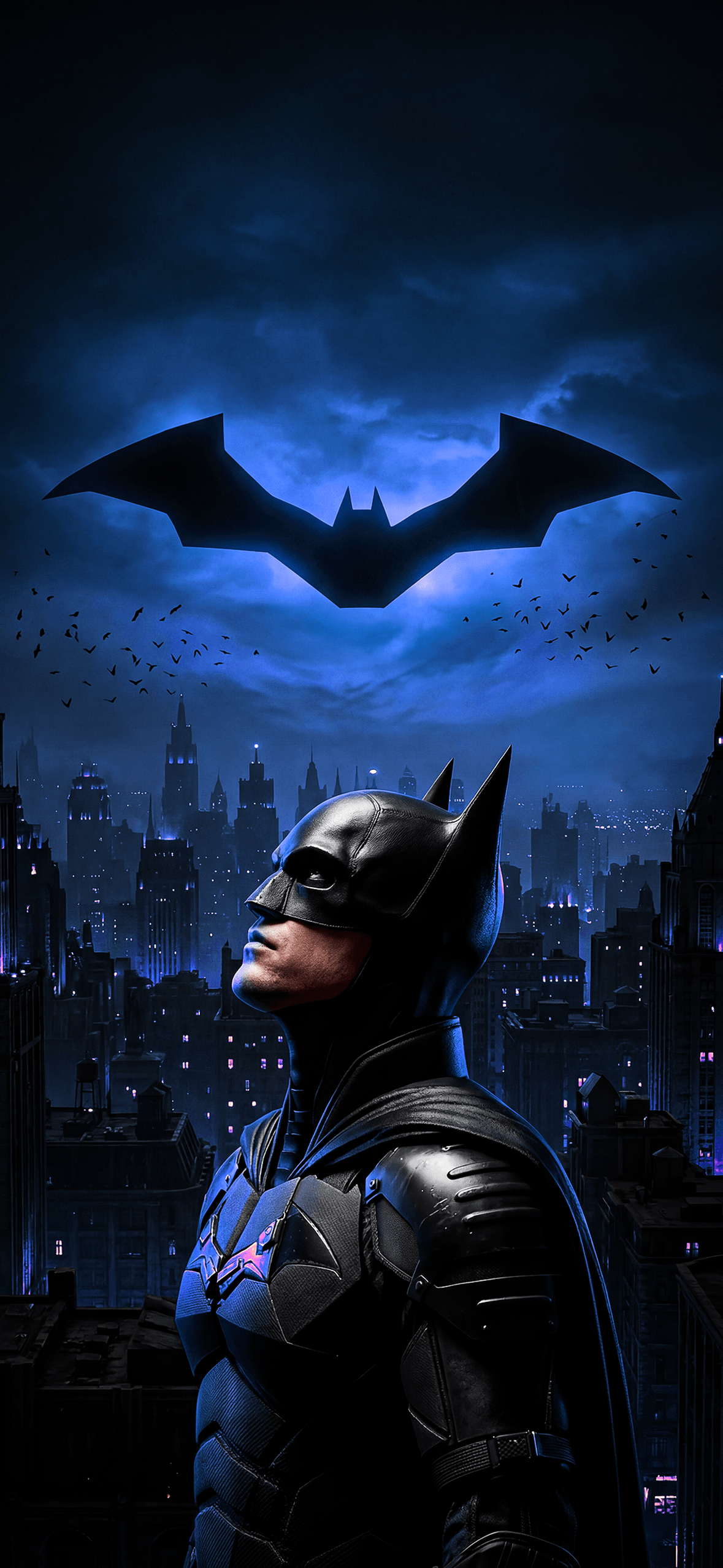 1179x2556 The Batman phone wallpaper