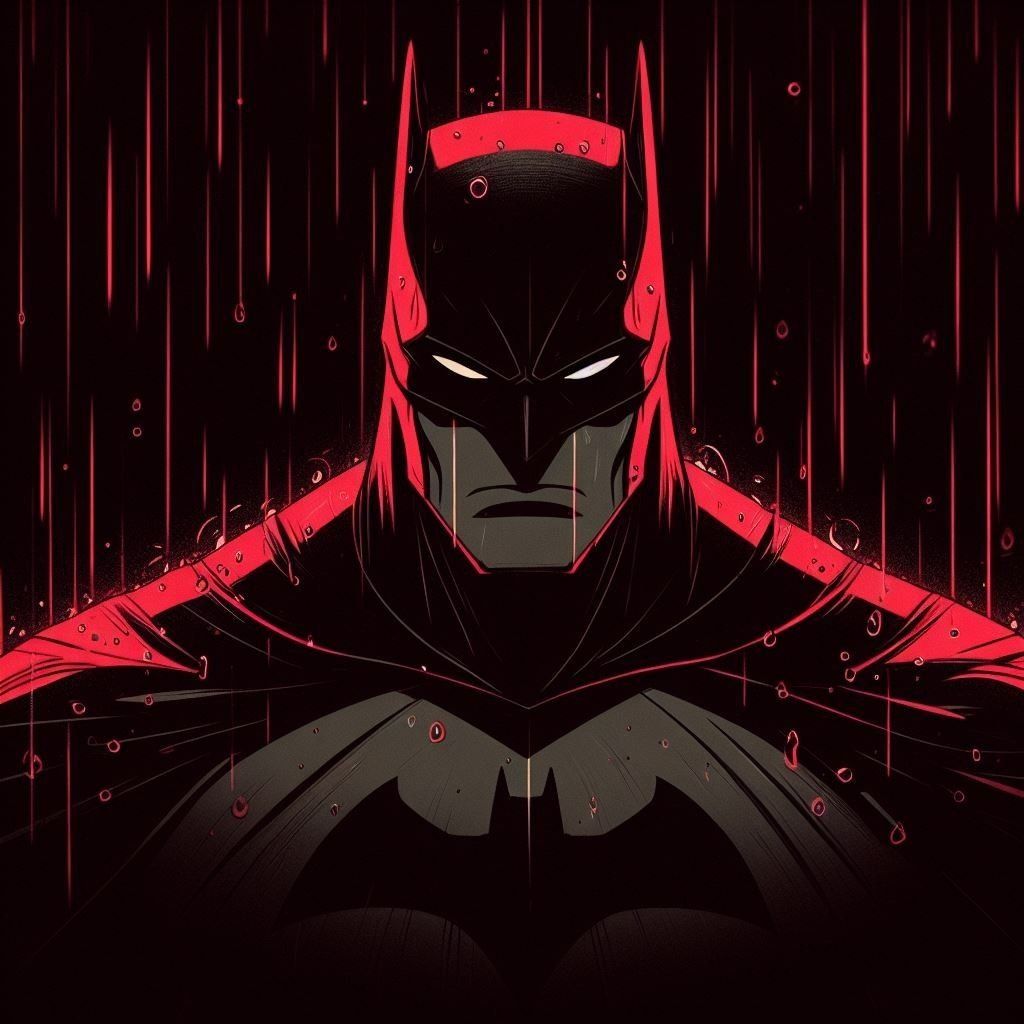 1024x1024 Batman PFP: Aesthetic, Comic, 4k, Cool, Dark Knight, Movie