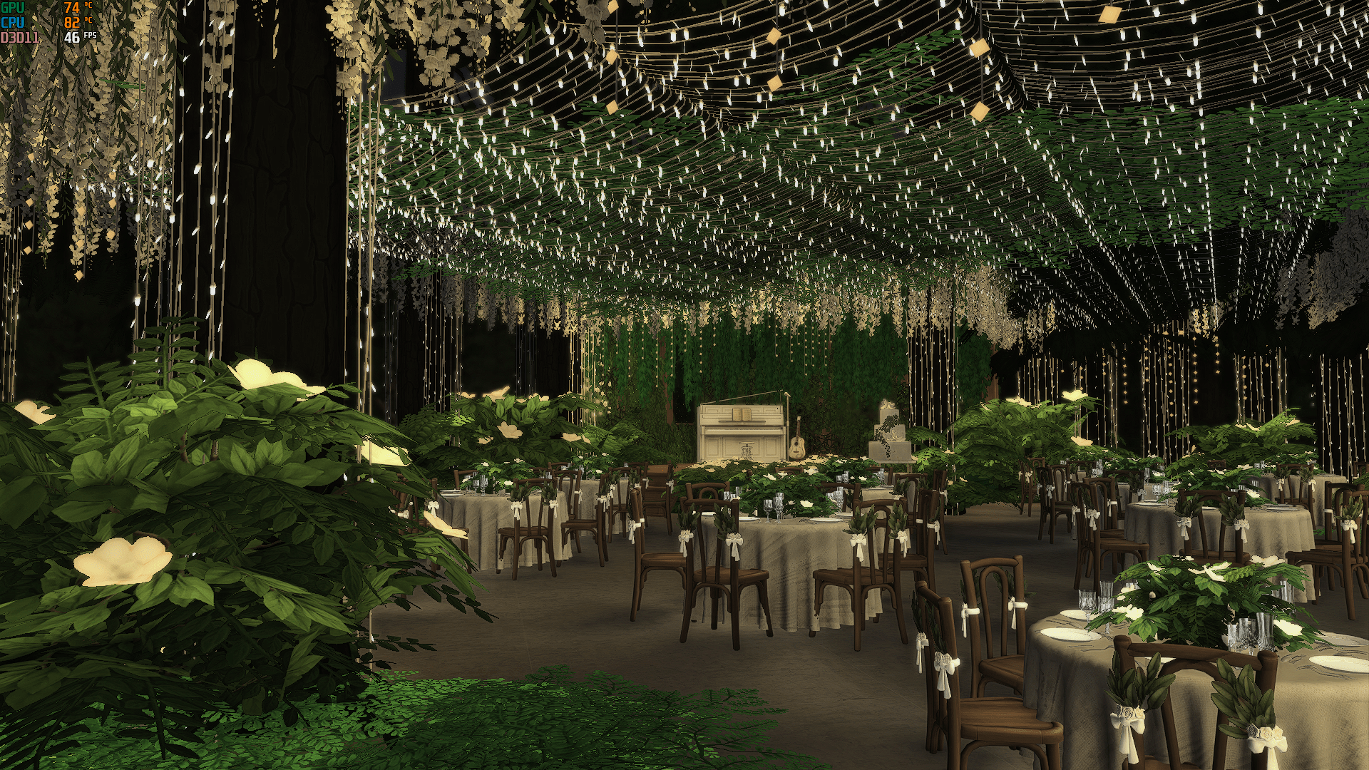 1920x1080 Twilight saga Wedding Venue in the Sims!