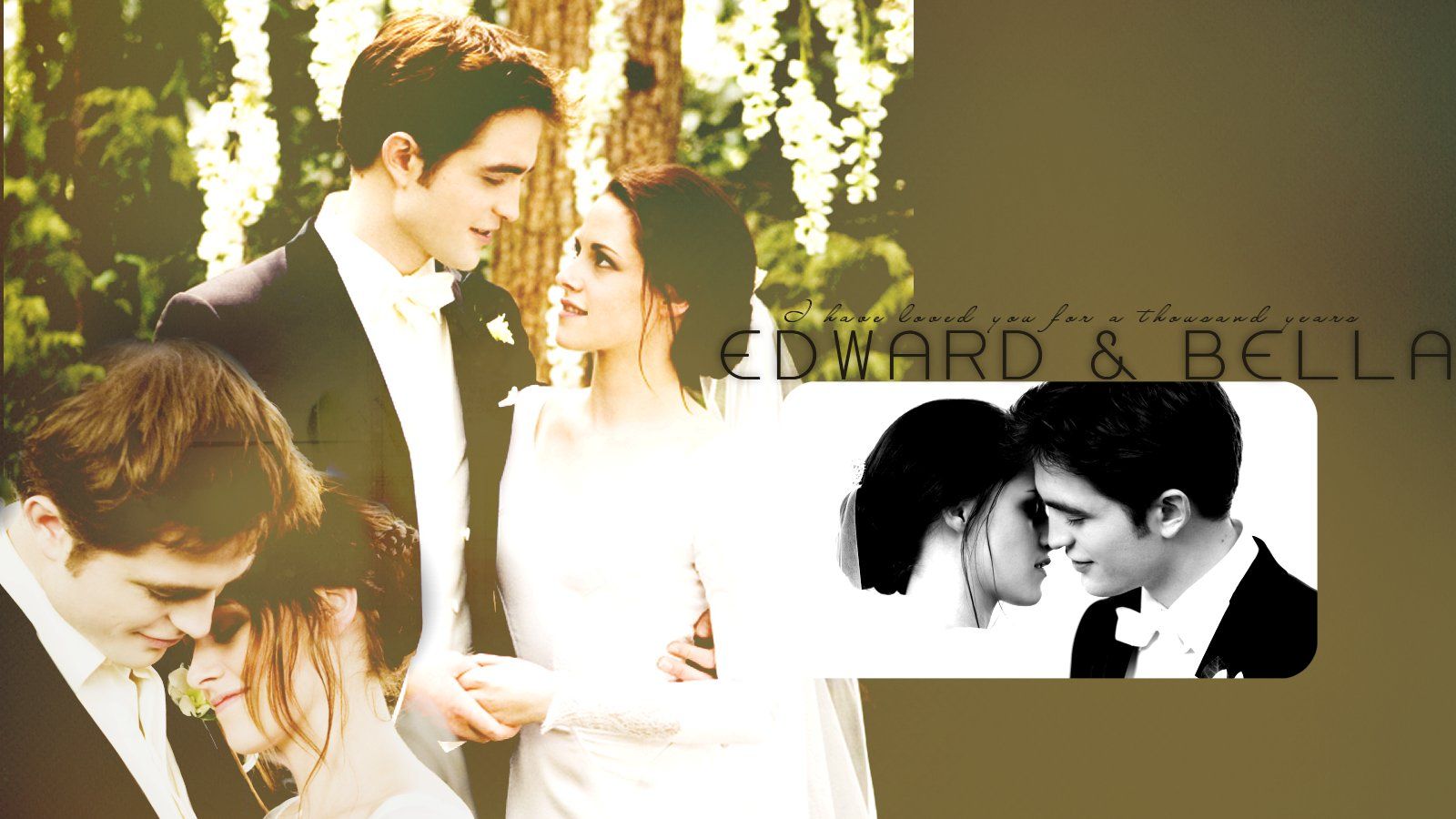 1600x900 Great New Breaking Dawn Wedding Wallpaper Made. Thinking of Rob