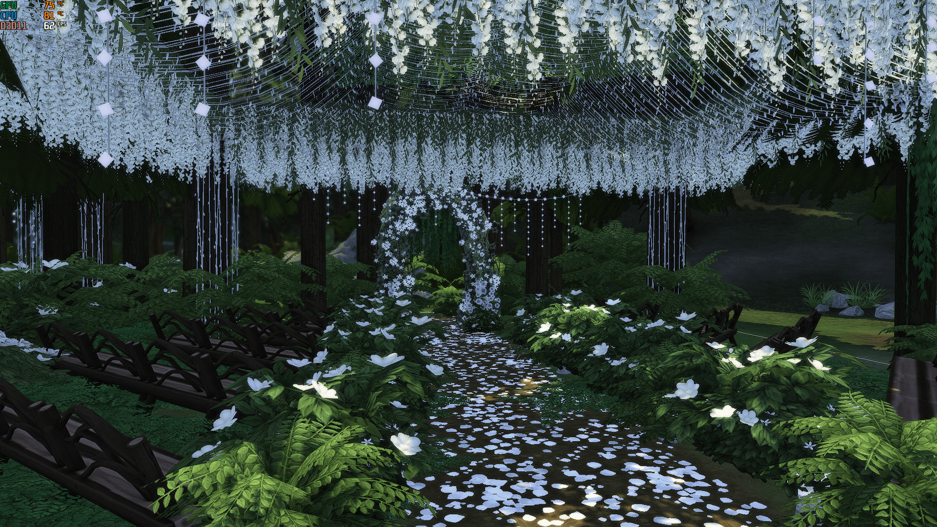 1920x1080 Twilight saga Wedding Venue in the Sims!