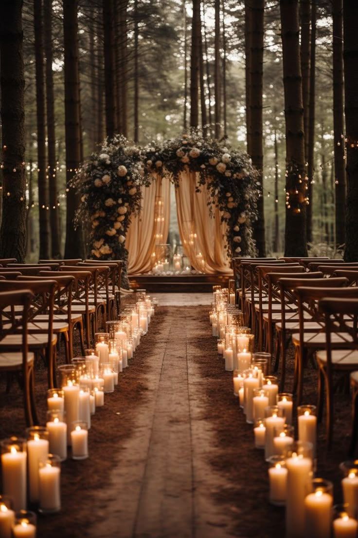 736x1104 Enchanting Forest Wedding Ideas. עיצוב חופה, Twilight wedding, Forest theme wedding