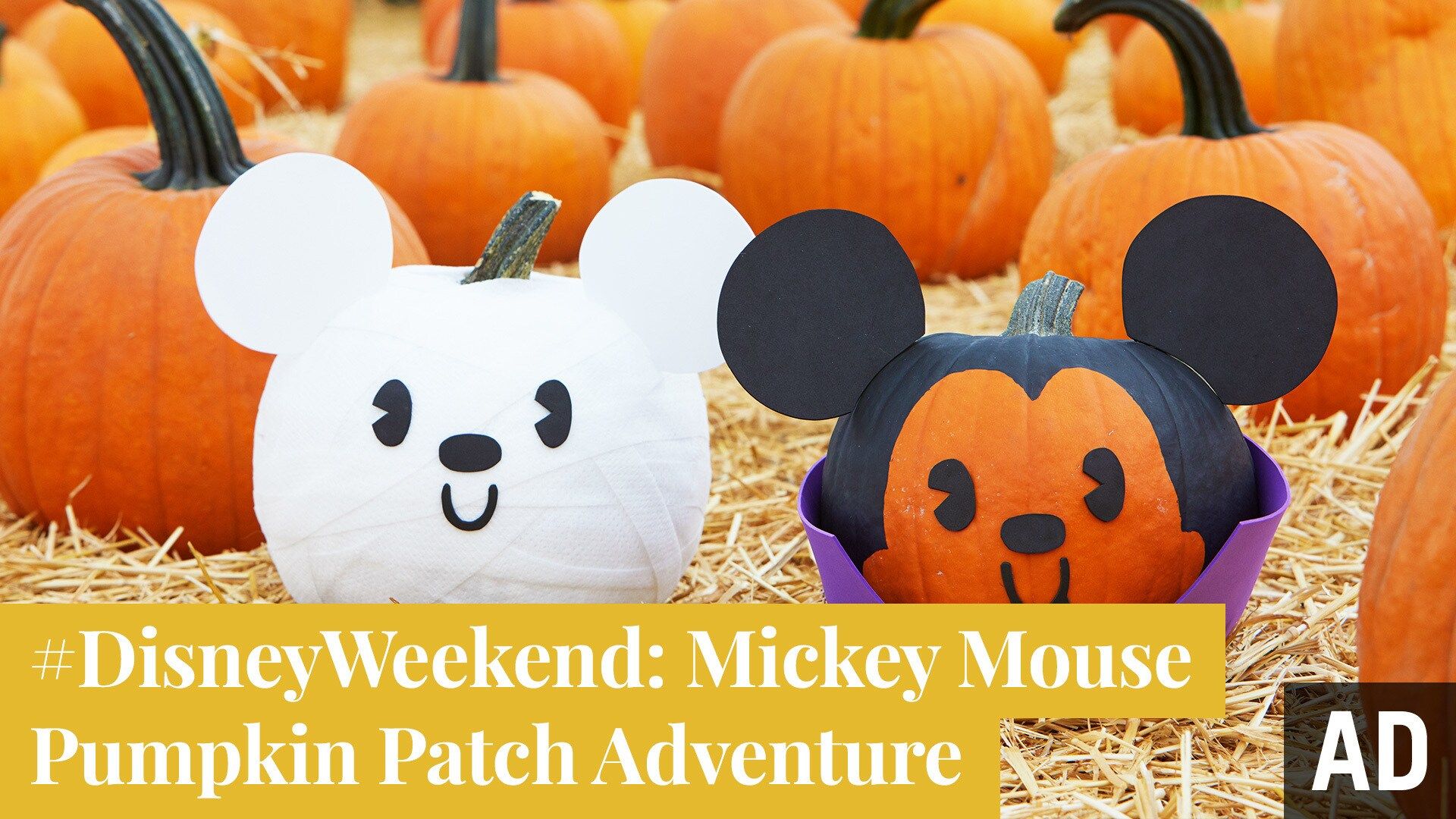 1920x1080 Mickey Mouse Pumpkin Patch Adventure. #DisneyWeekend