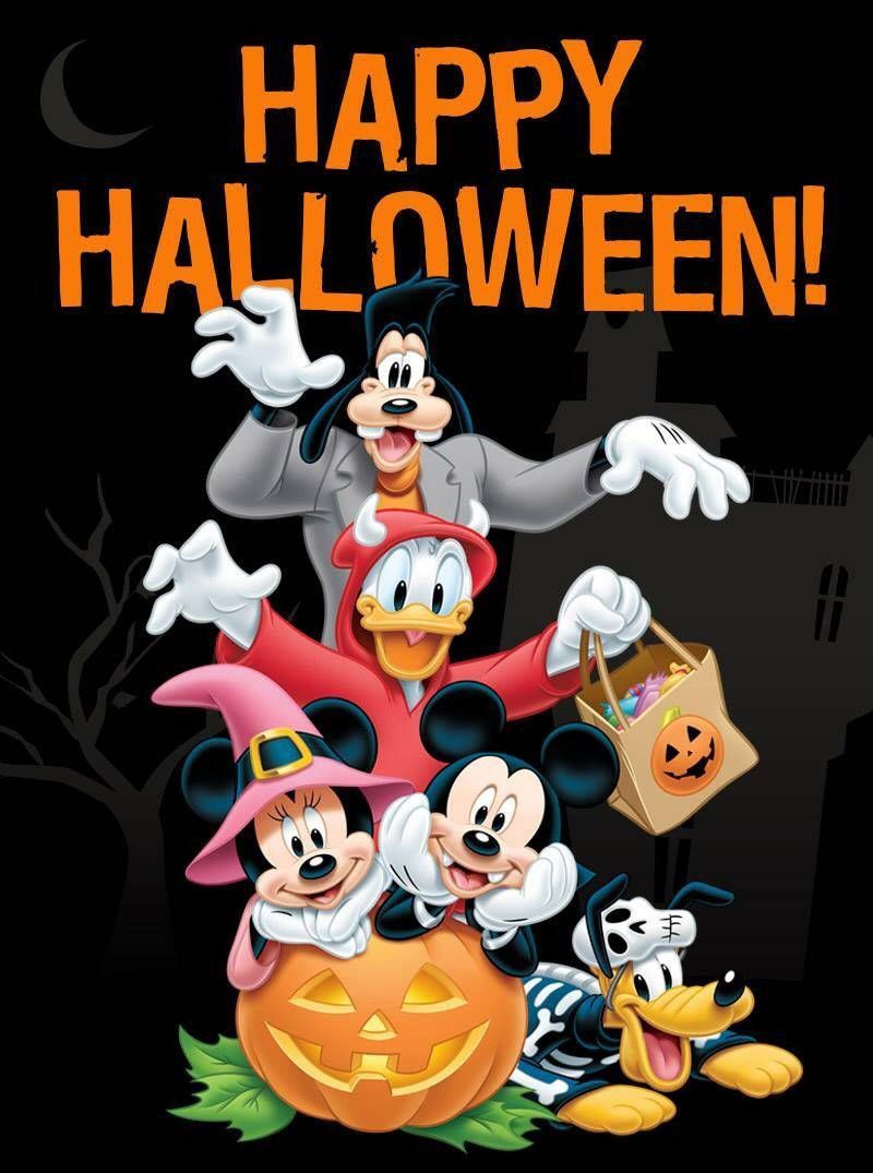 800x1075 Download Disney Halloween Greeting Wallpaper