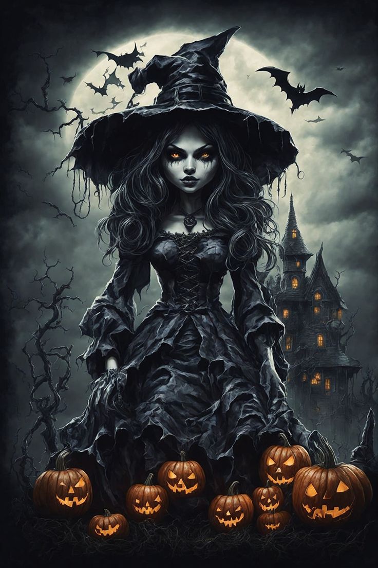 736x1104 Witch Halloween Nightmares. Spirit of halloween costumes, Witch picture halloween, Halloween scary witch