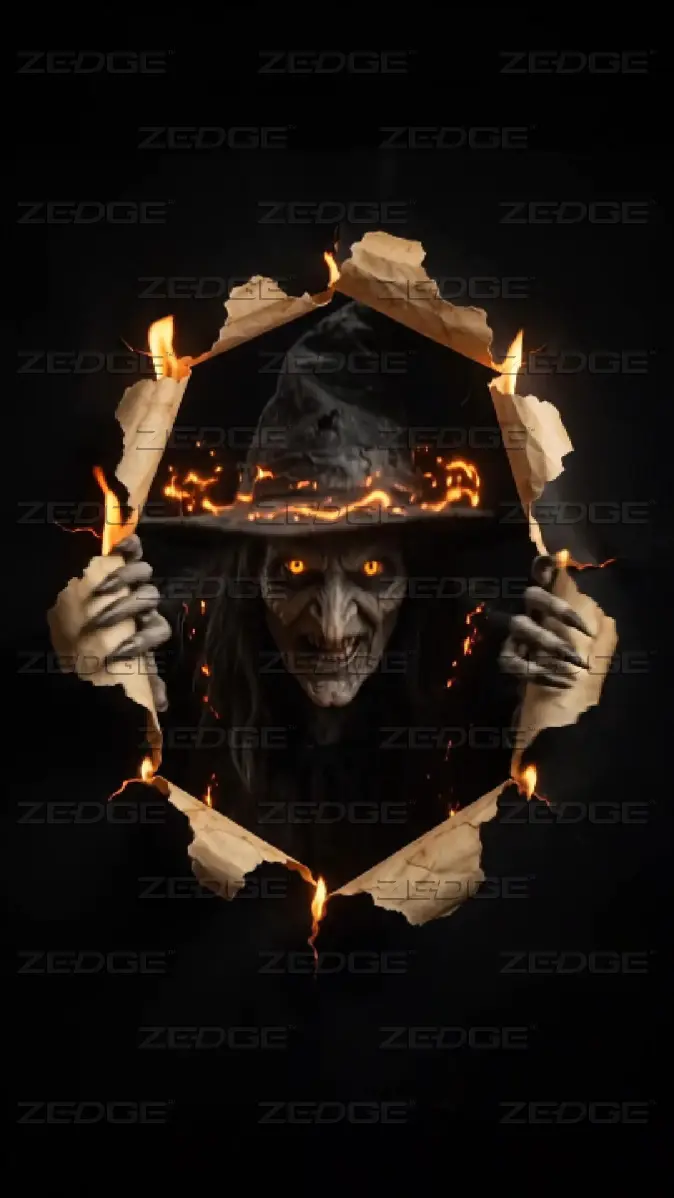 674x1198 Creepy Witch live wallpaper by Creepy By Jvorz