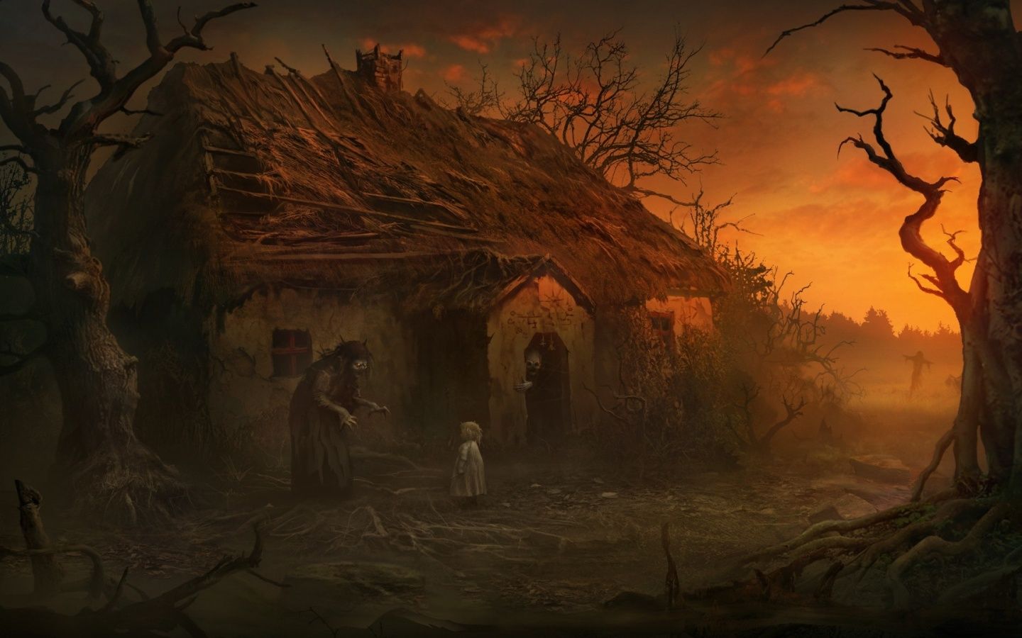 1440x900 Witch House 4K UHD Wallpaper for UltraHD Desktop and TV : Widescreen and UltraWide Display : Smartphone and Tablet Devices