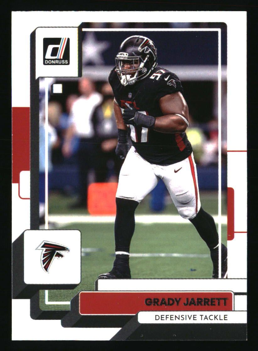 822x1120 Grady Jarrett 2022 Panini Donruss FOOTBALL Card