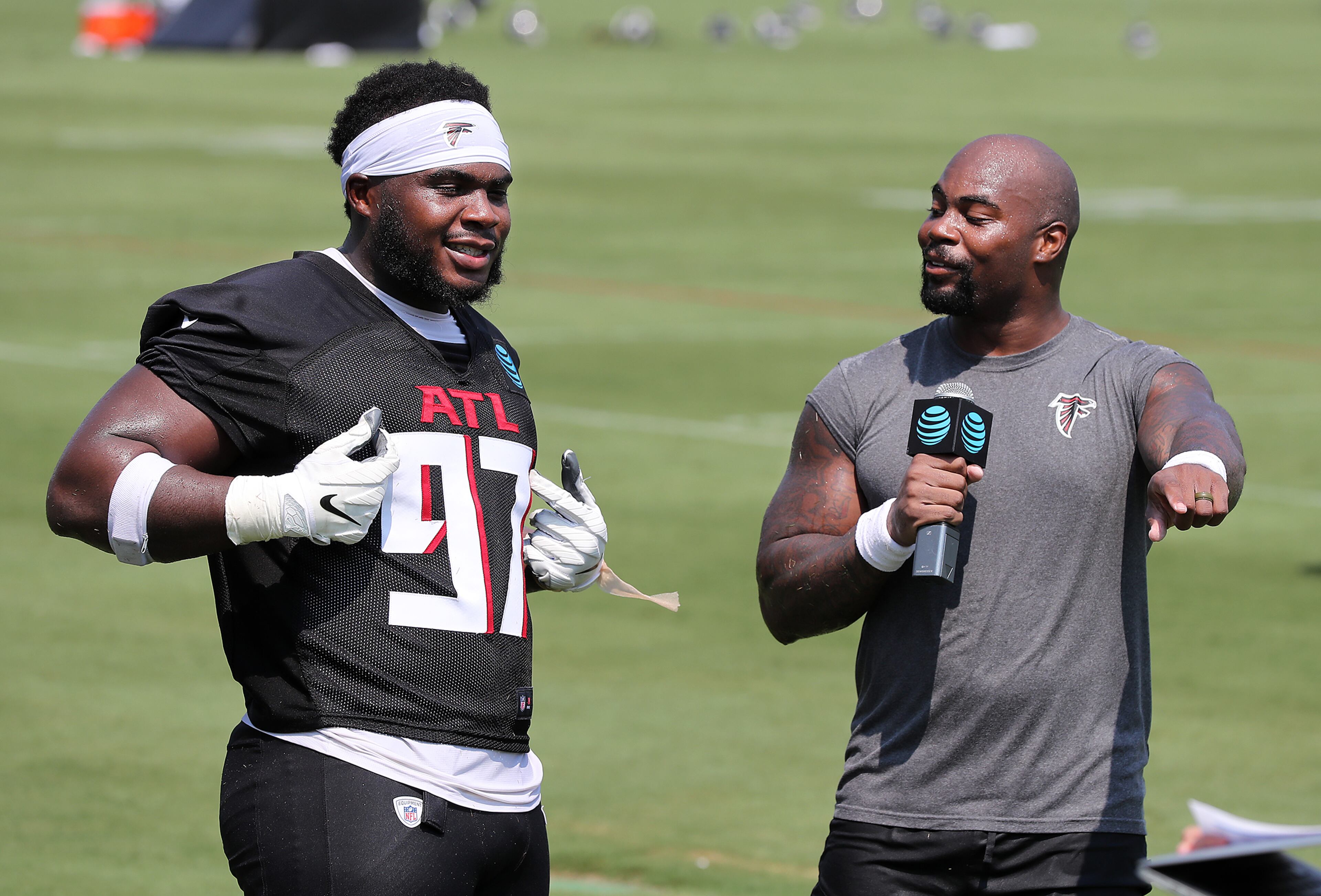 3840x2605 Grady Jarrett: New staff 'breath of fresh air' as training camp begins