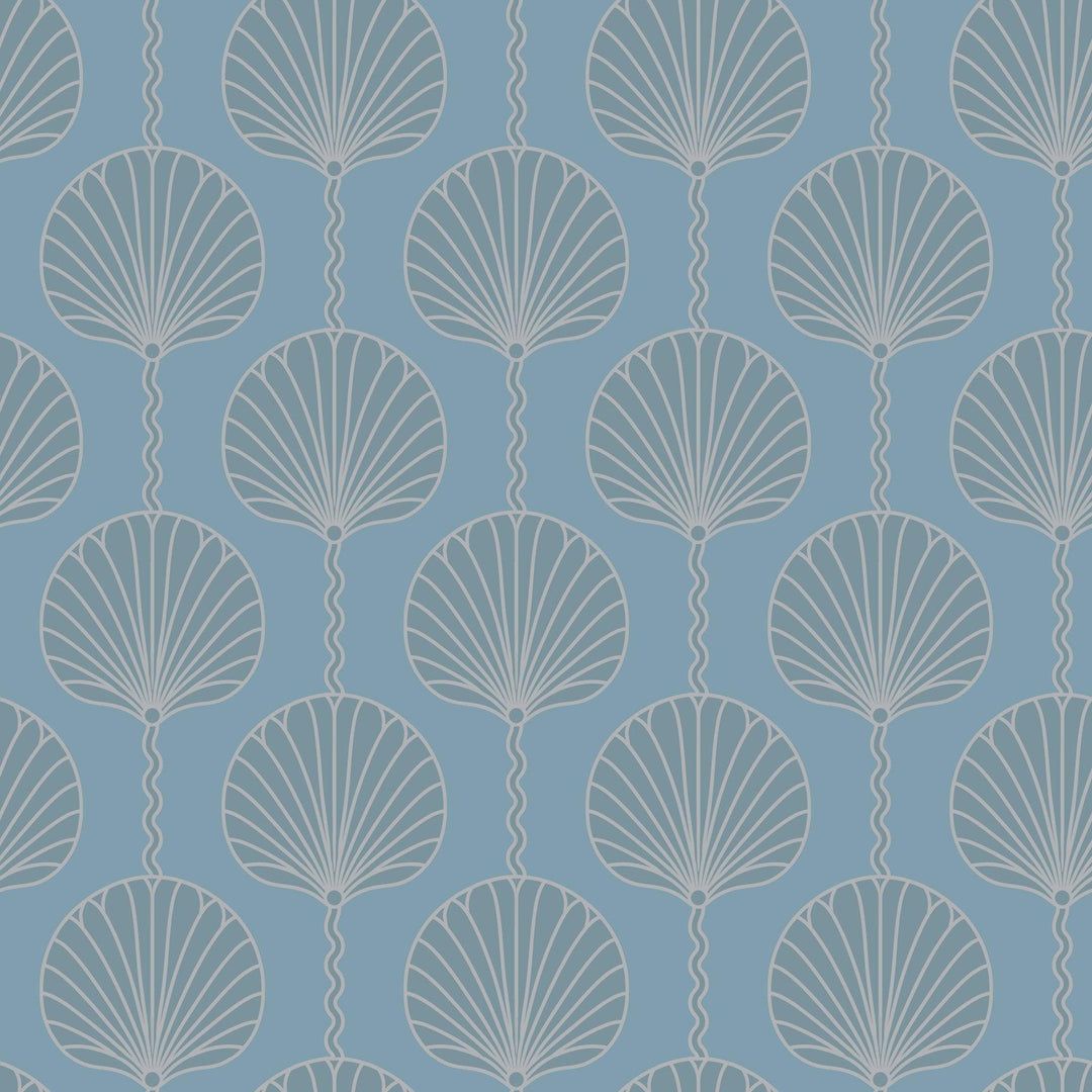 1080x1080 Deco Lily Blue Wallpaper