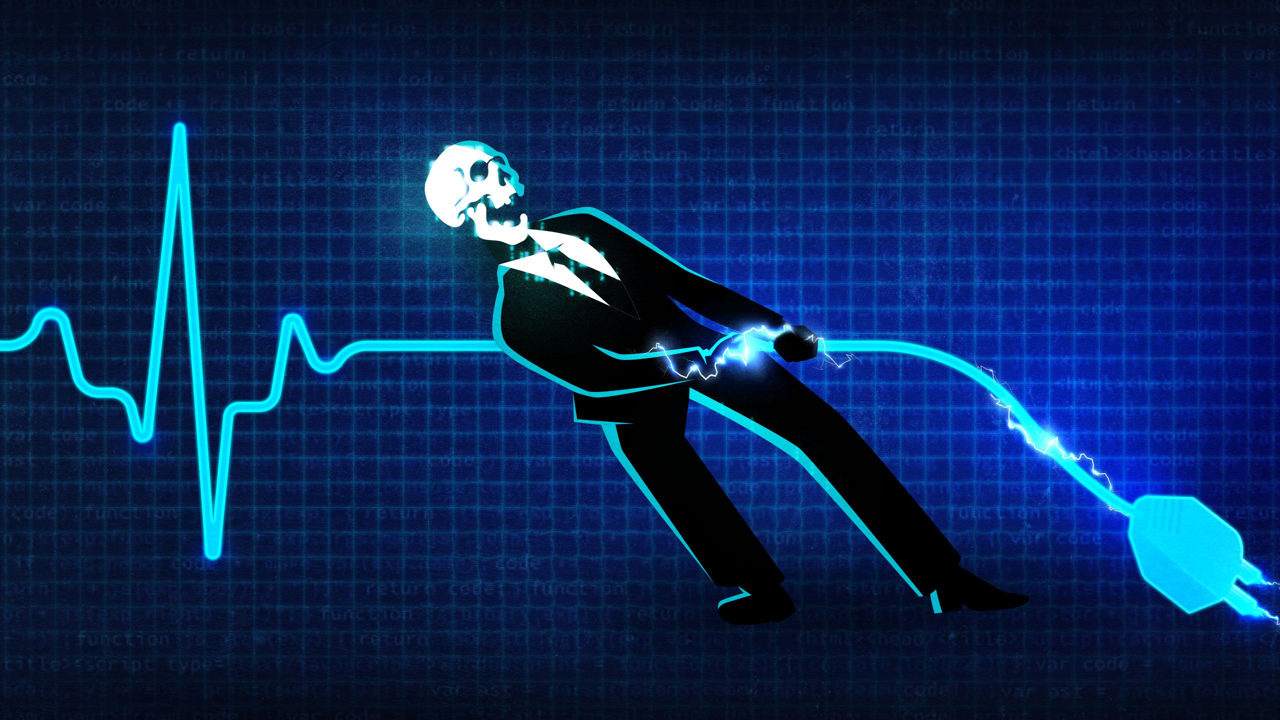 2560x1440 Should an AI copy of you help decide if you live or die?