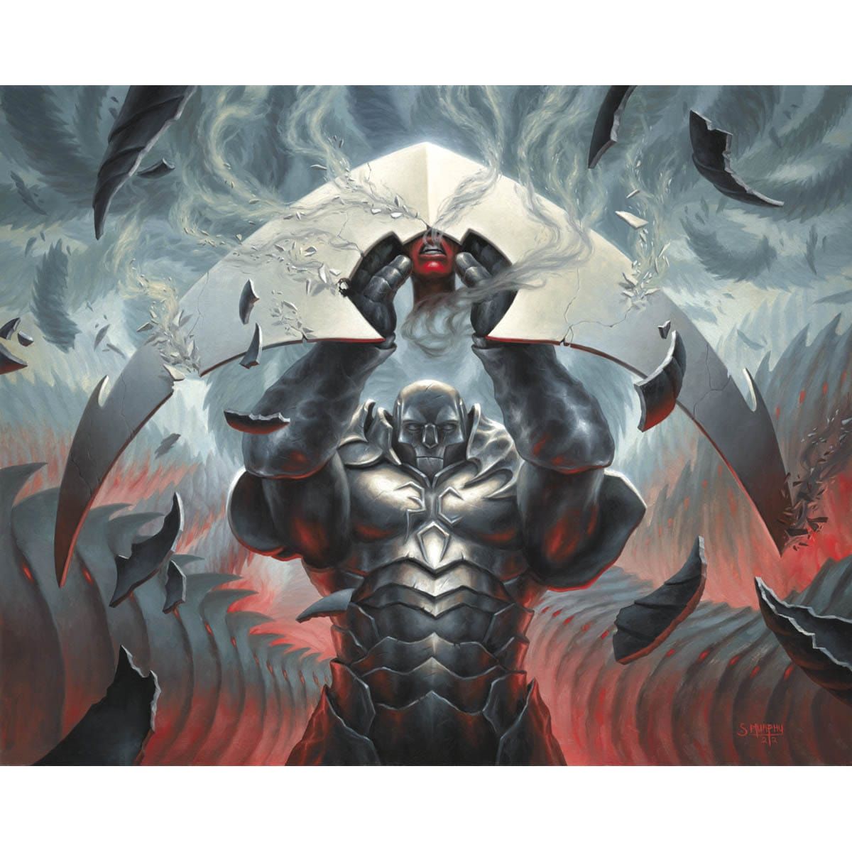 1200x1200 Mirrodin Avenged Print