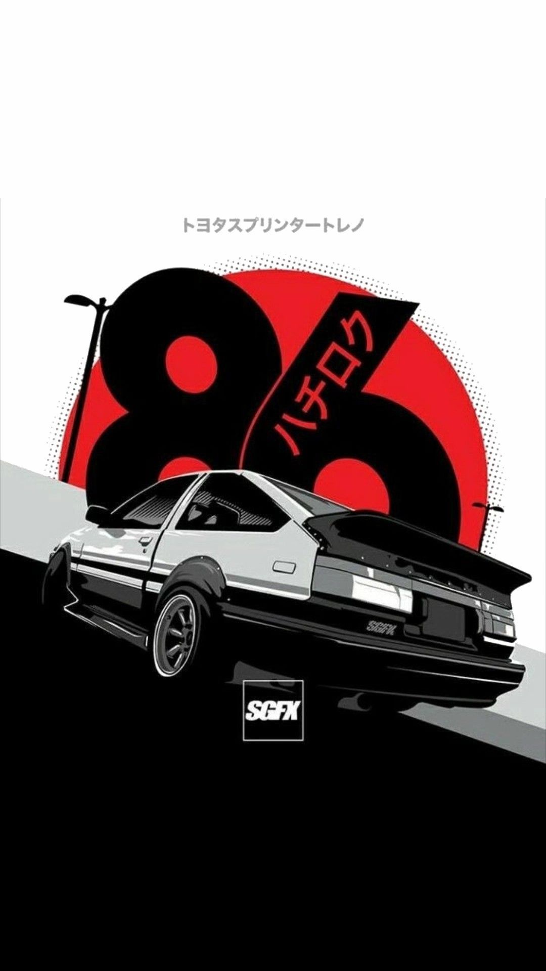 1080x1920 Anime X JDM Wallpaper