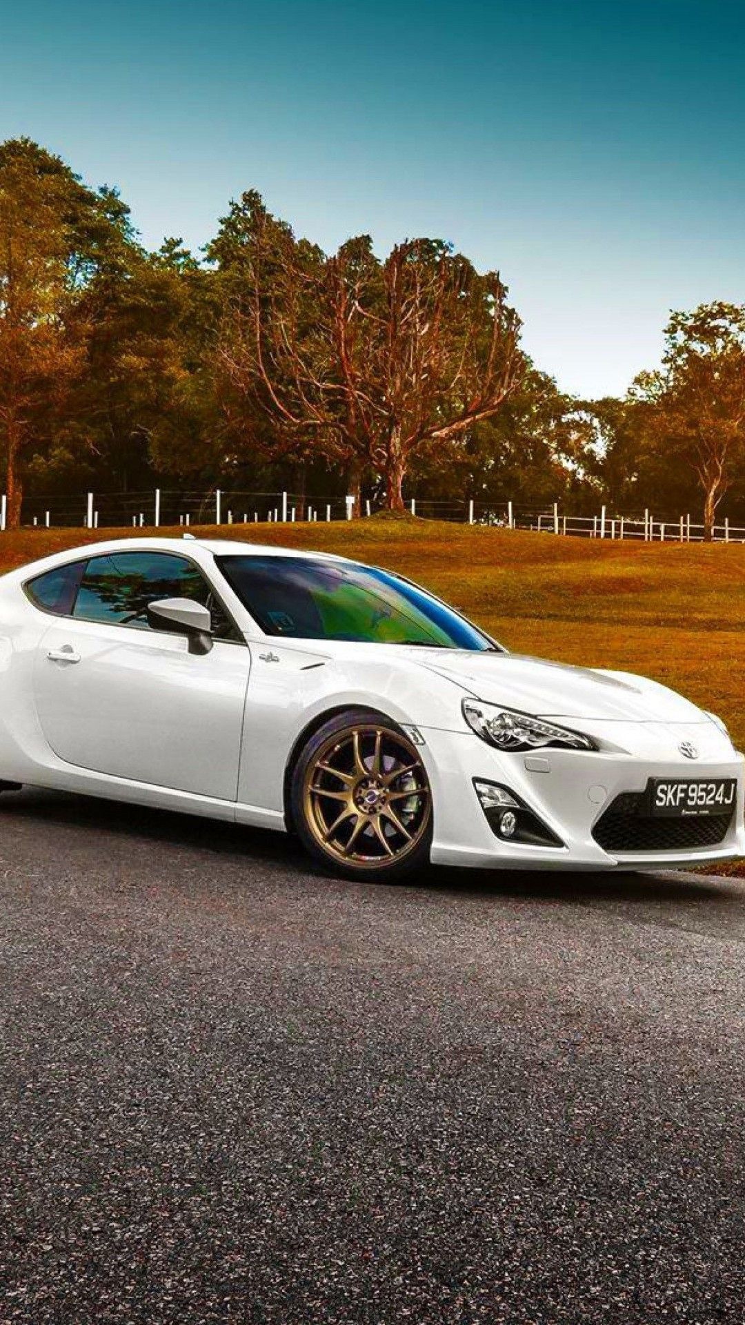 1080x1920 White Toyota 86 JDM Car HD JDM Wallpaper