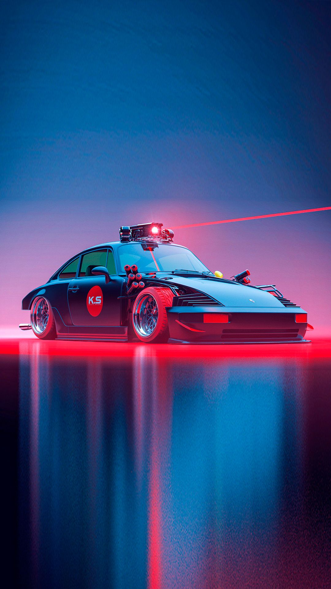 1080x1920 Wallpaper Animation Car, Cars, Sports Car, Jdm Car, Animation, Background Free Image