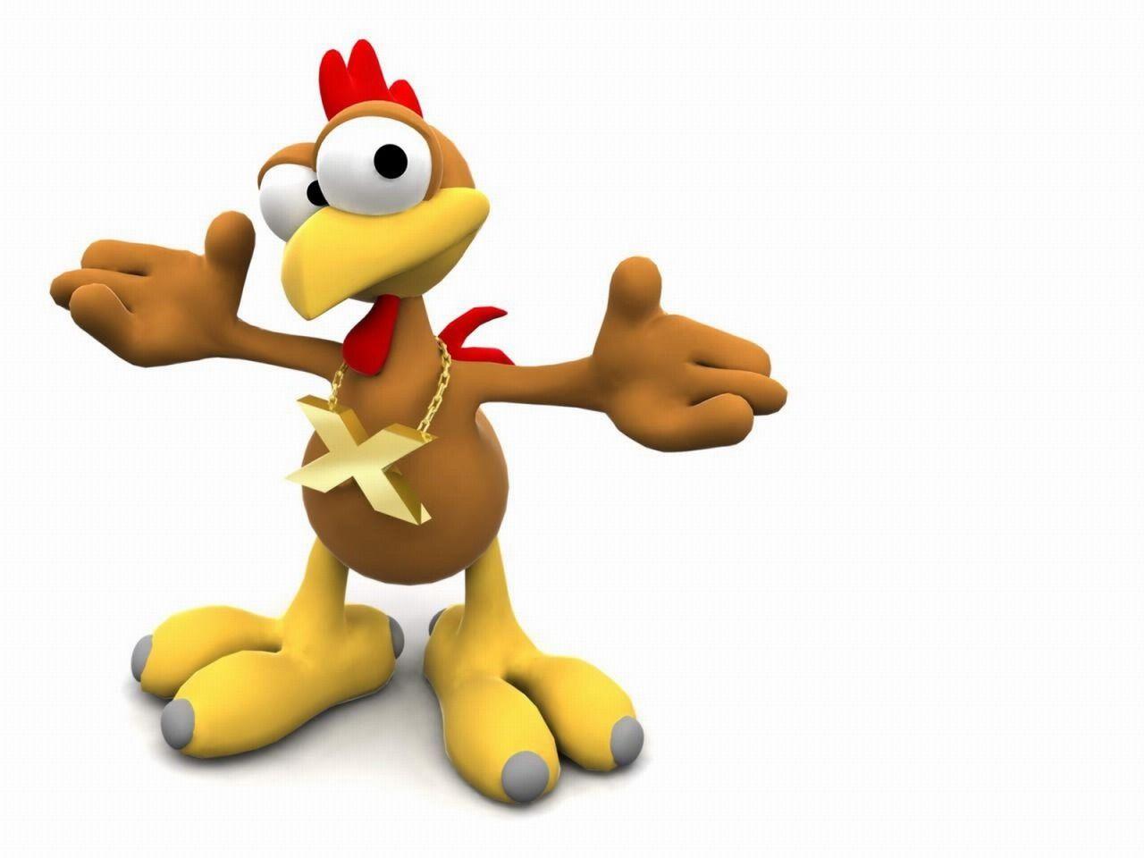 1280x960 Cartoon Chickens Wallpaper