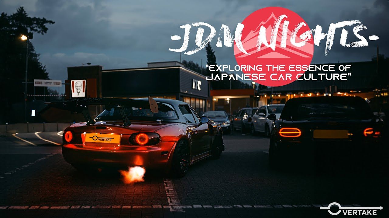 1280x720 JDM Nights: Exploring the Essence of Japanese Car Culture at a Night Car Meet