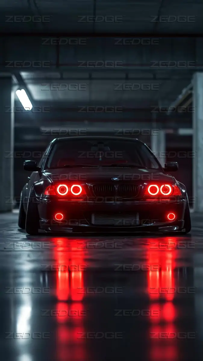 674x1198 BMW Red Light live wallpaper