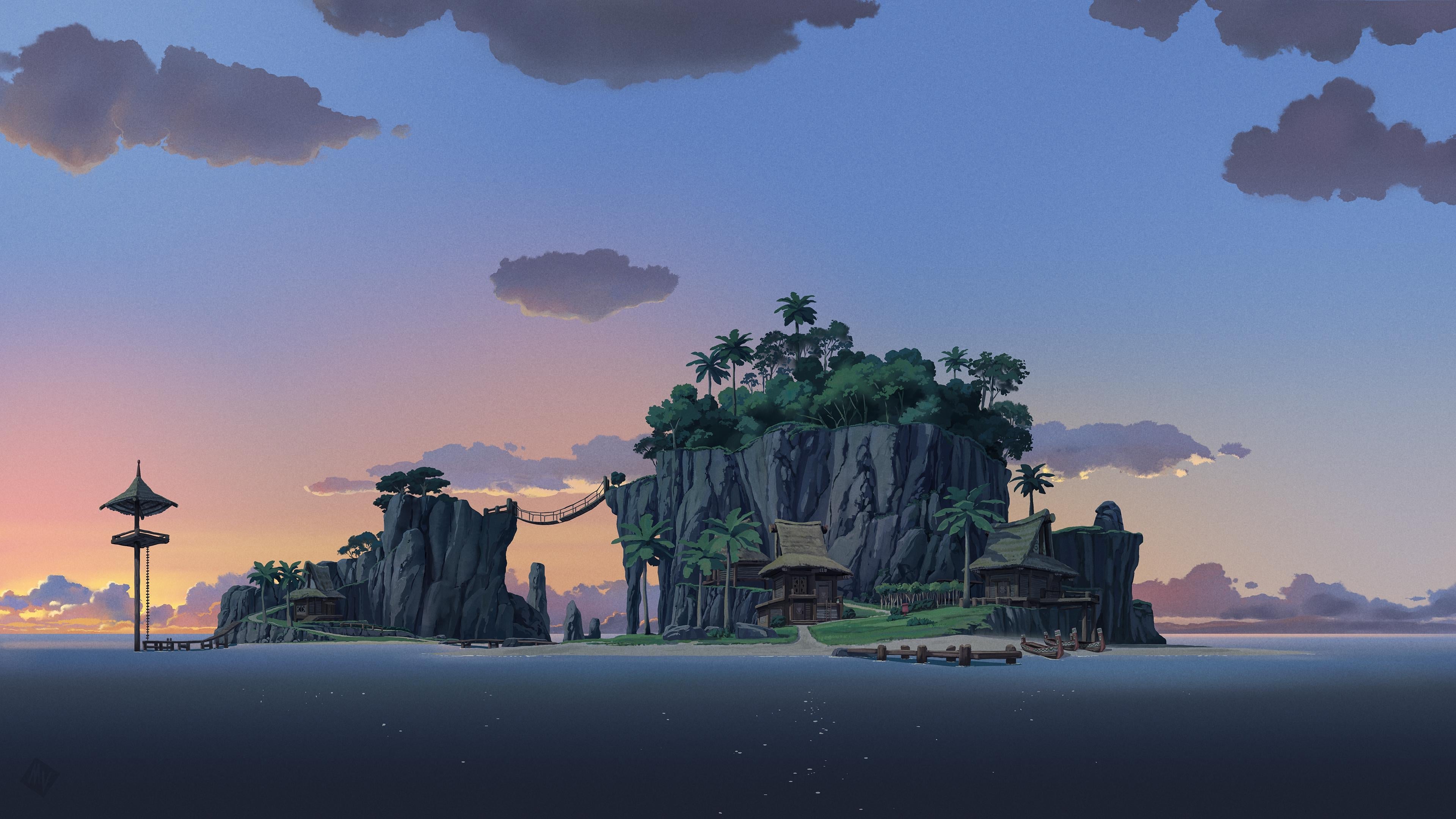 3840x2160 Background wallpaper script (Did it for my Fedora 42)
