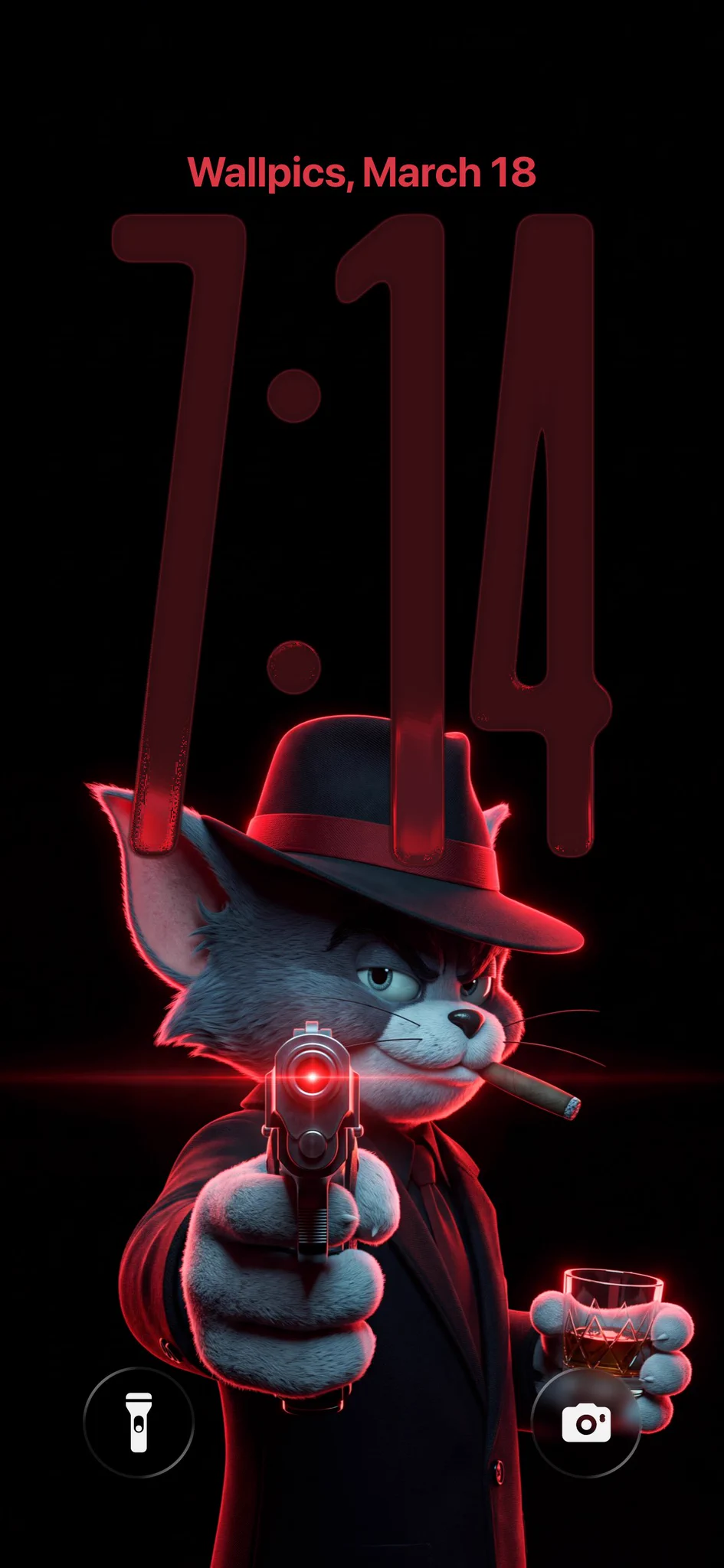 945x2048 4K Wallpaper on X: Tom Gangster Fedora Wallpaper / X