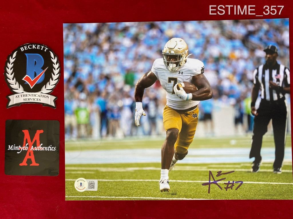 1024x768 ESTIME_357 Photo Autographed By Audric Estime