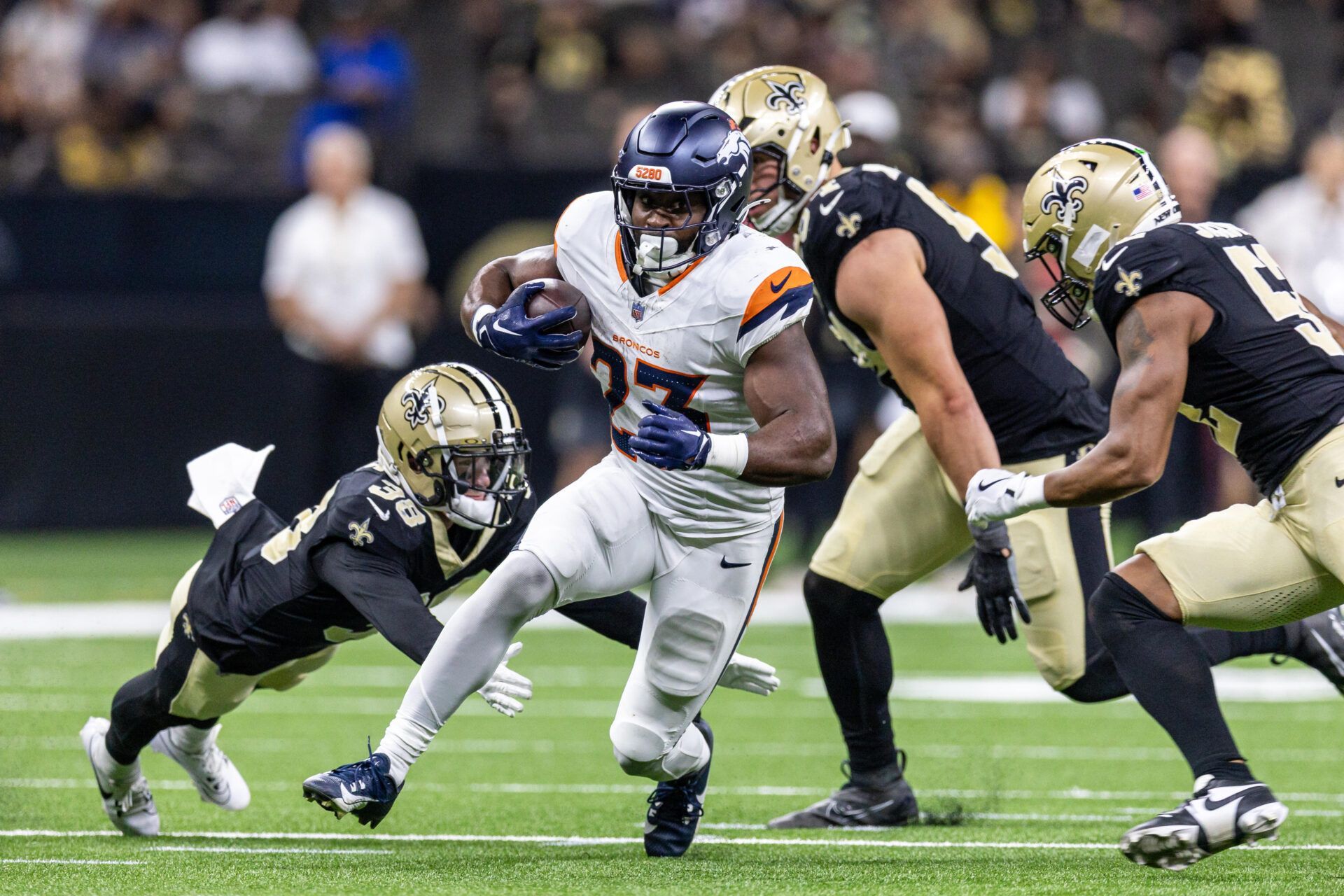 1920x1280 Saints Bolster Backfield, Sign Ex Broncos RB