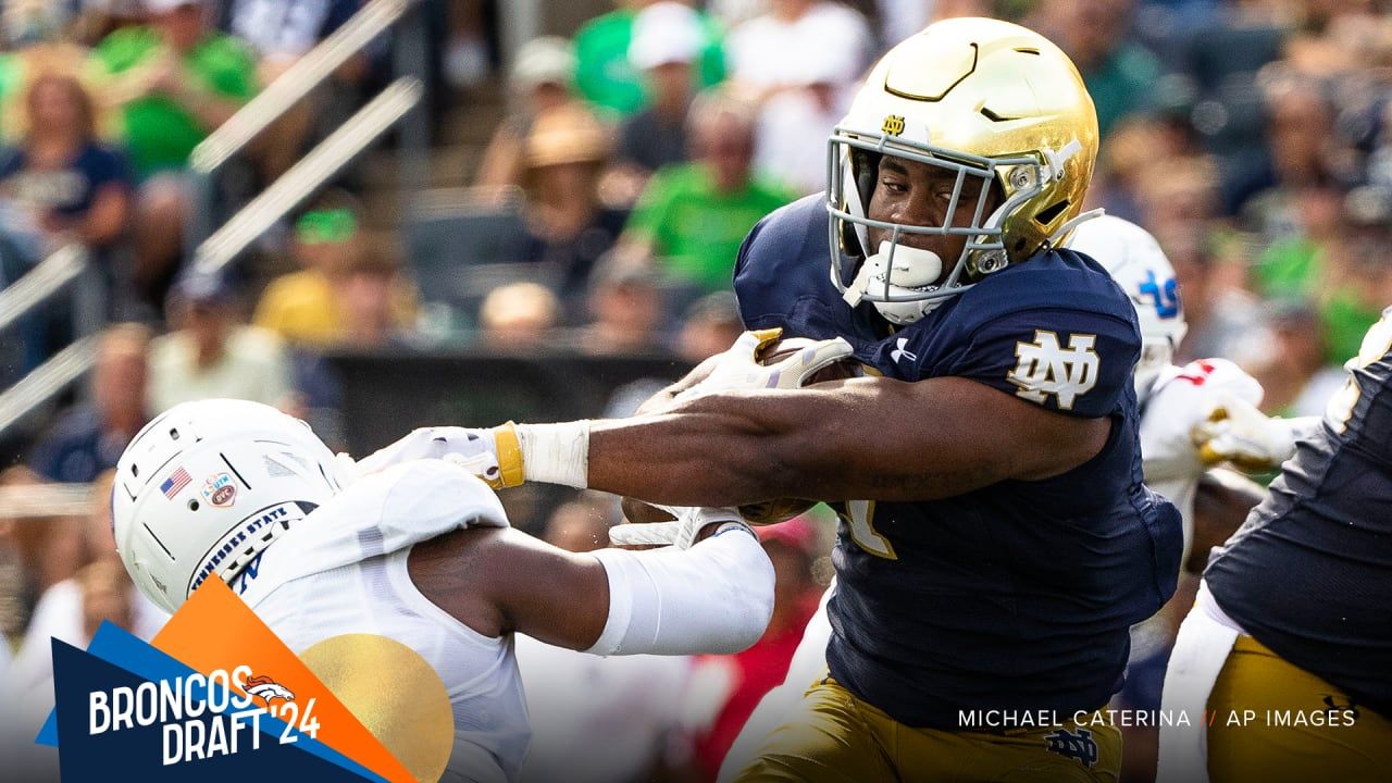 1280x720 Photos: Fifth Round Pick Audric Estime's Path To The Denver Broncos
