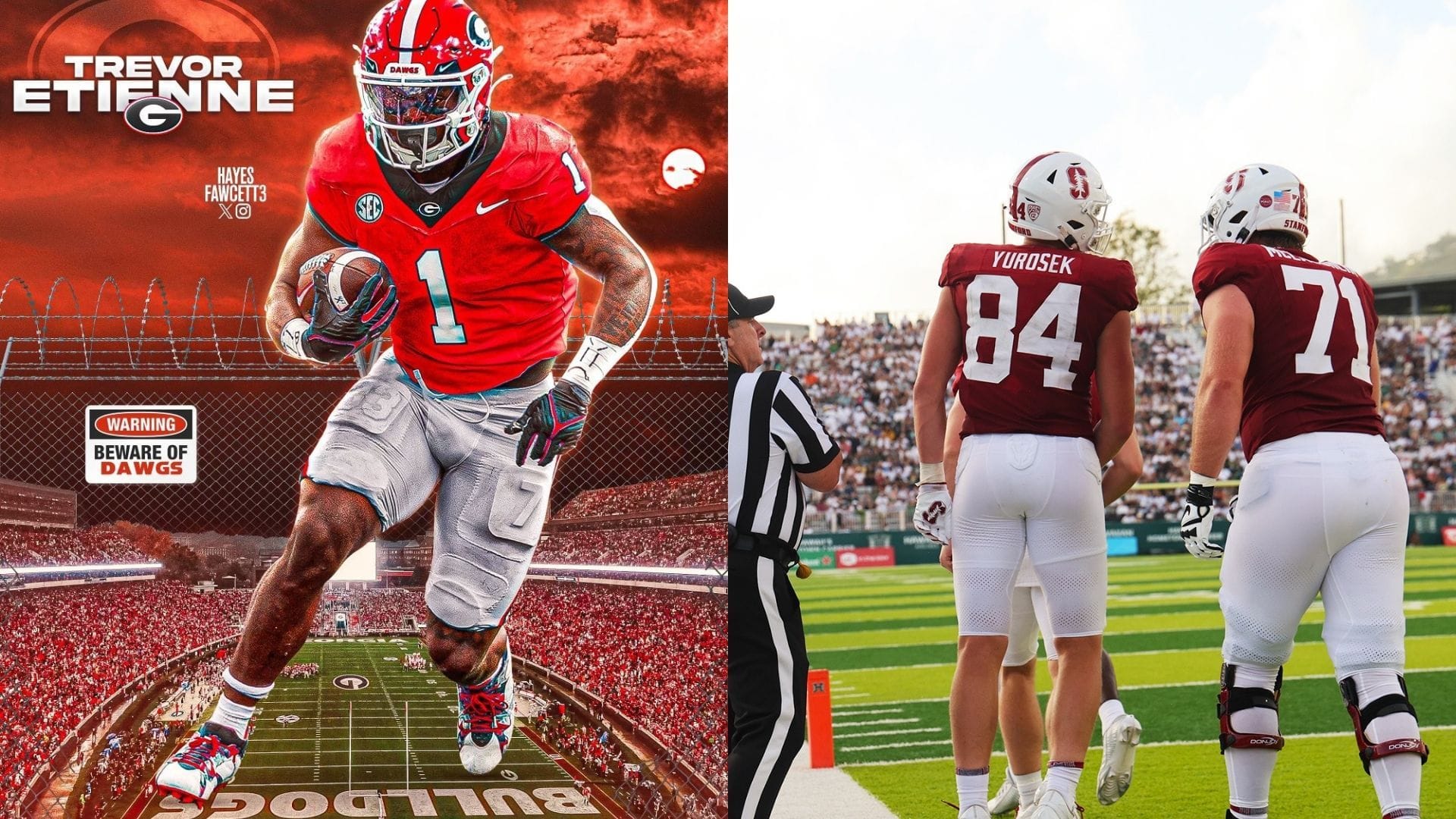 1920x1080 players who make Georgia look incredibly scary in 2024 ft. Benjamin Yurosek and Trevor Etienne