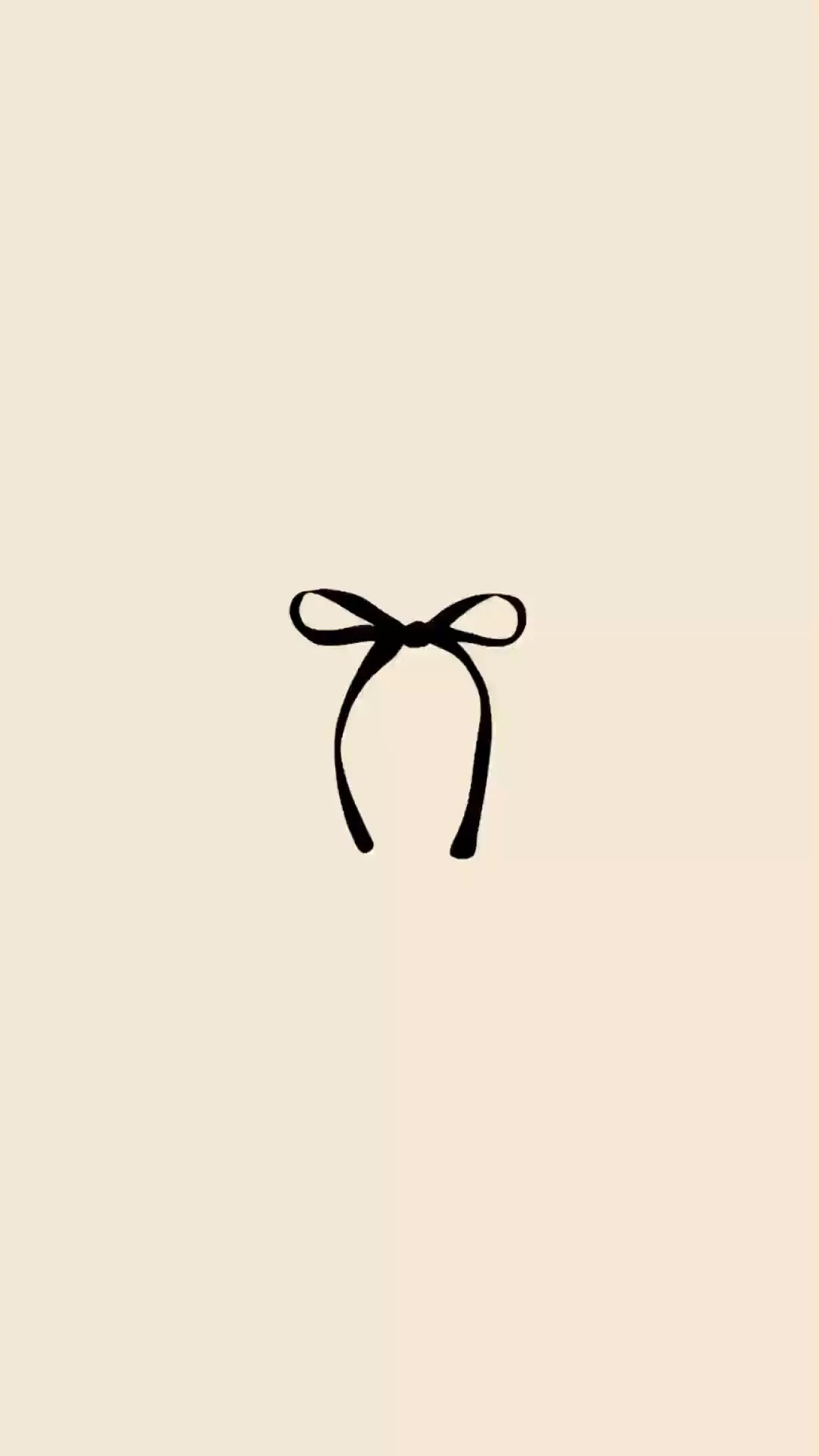 1080x1920 Black Coquette Wallpaper
