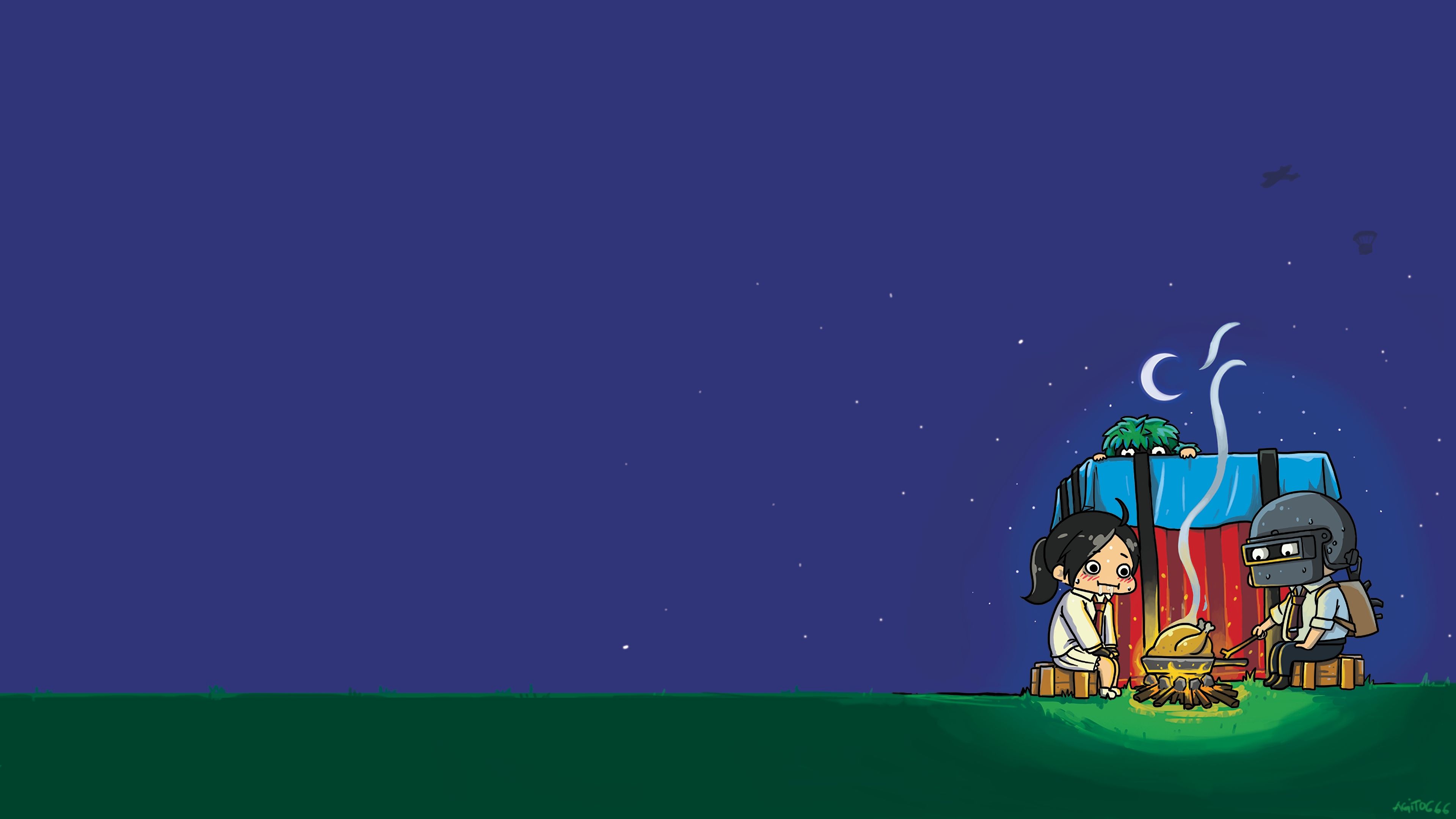 3840x2160 camping HD wallpaper, Background
