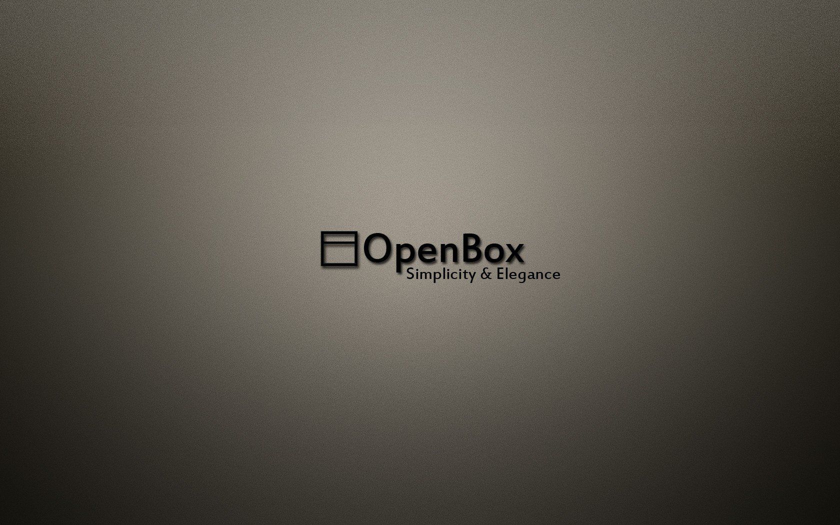 1680x1050 Openbox Wallpaper
