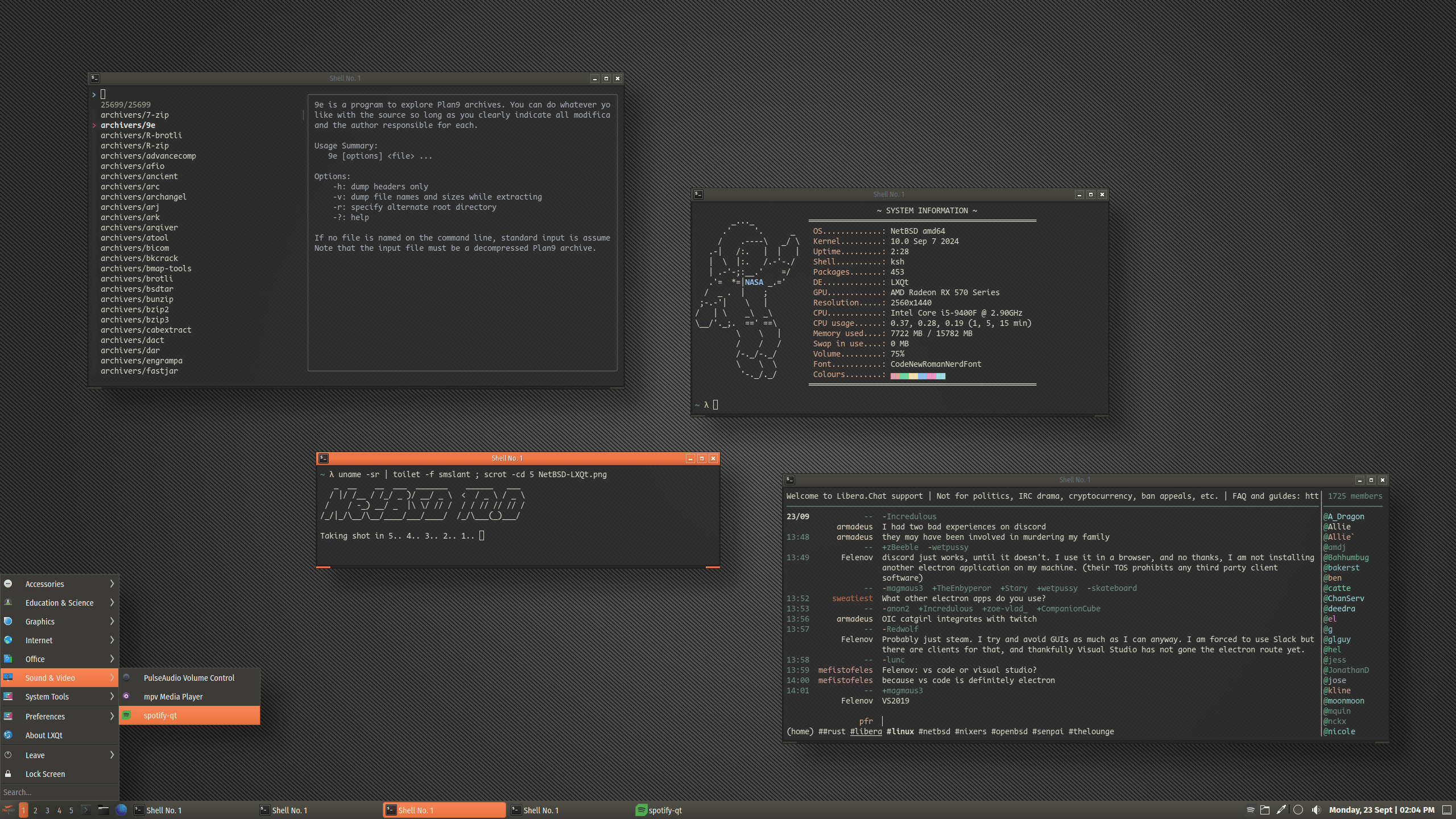 2560x1440 Openbox Screenshots