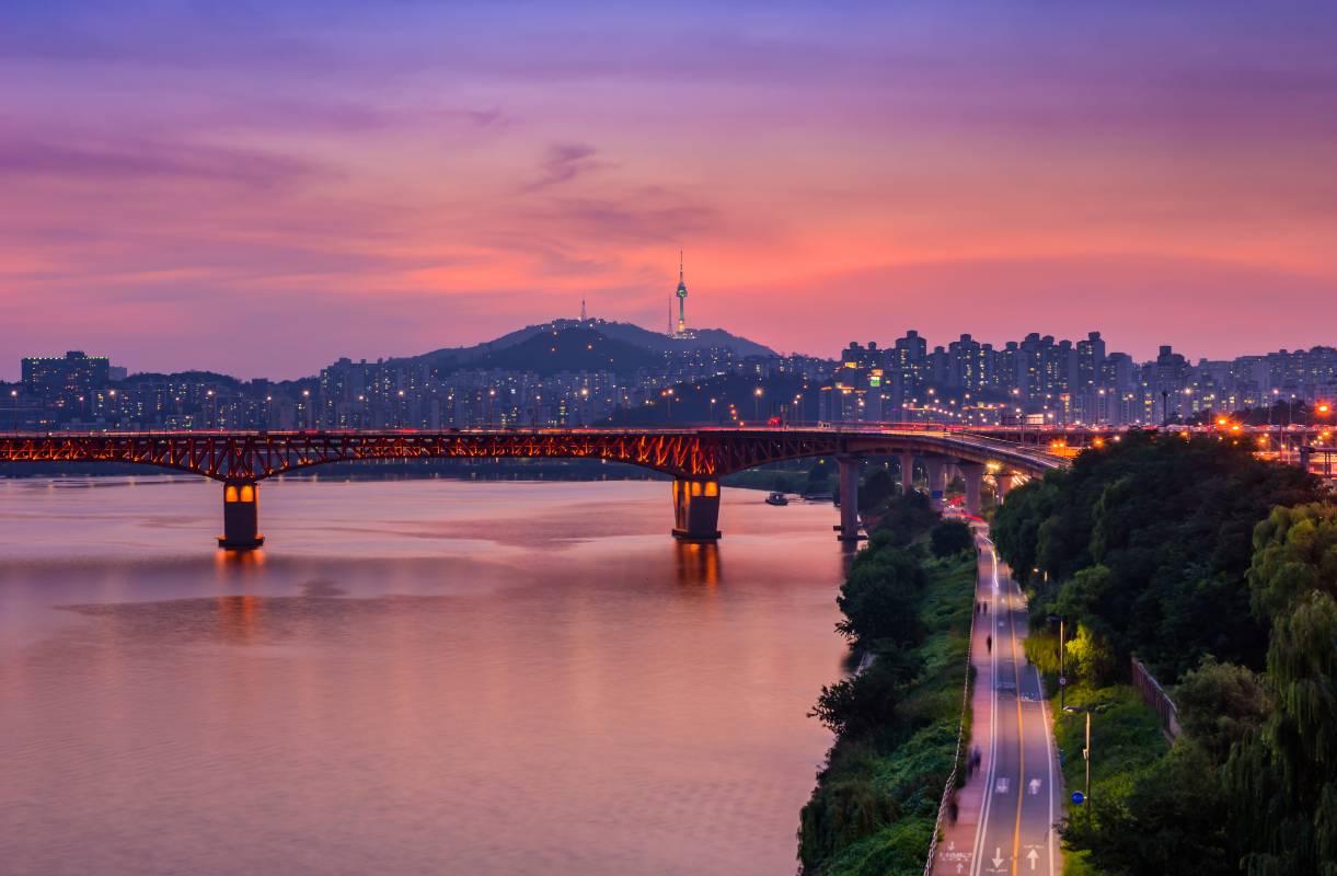 1221x800 A collection of sunset spots, the last Seoul sunset in 2024 here