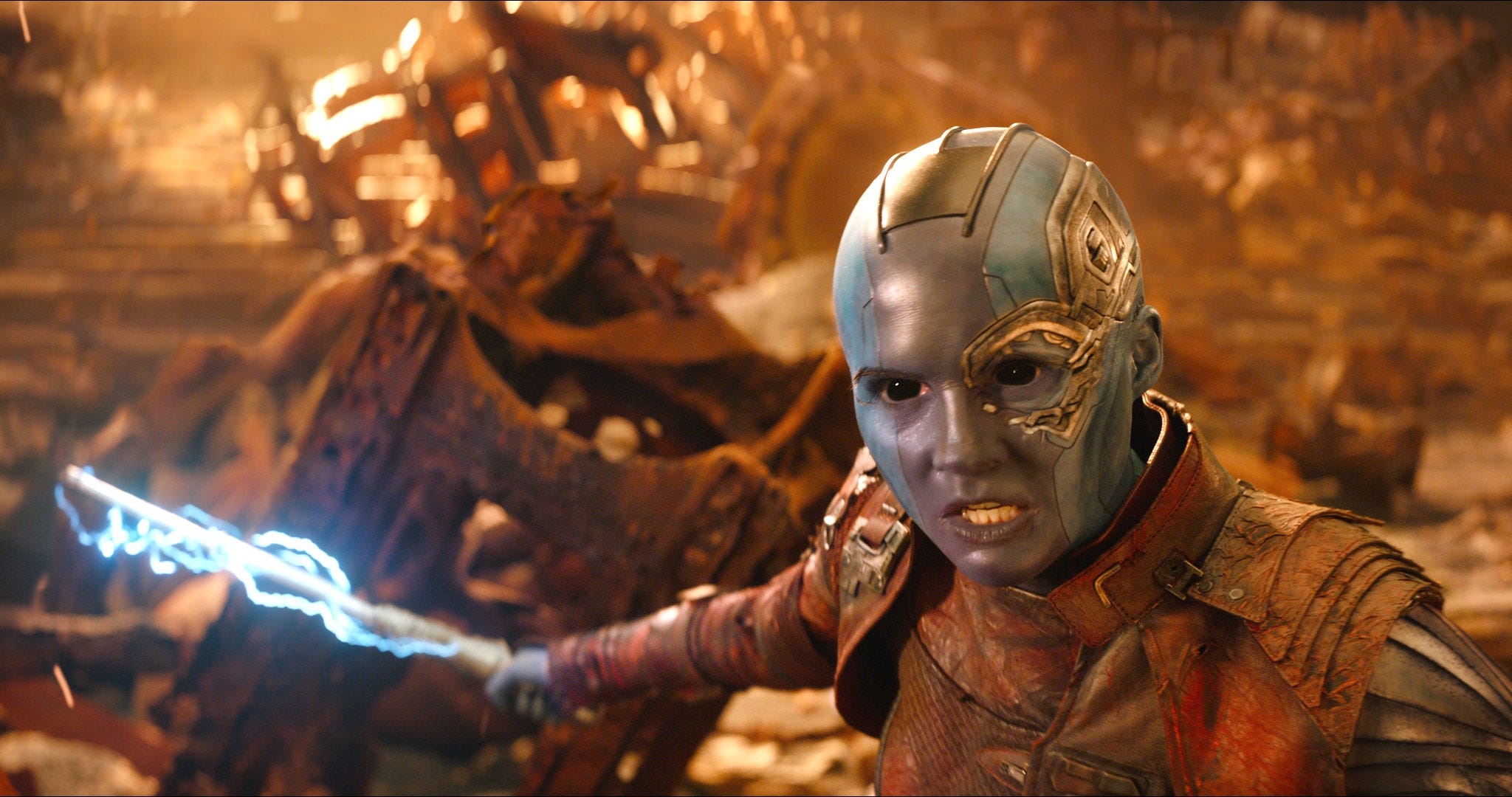 2048x1080 Avengers 4 Spoilers Gillan Reveals Surprise Team Up For Nebula