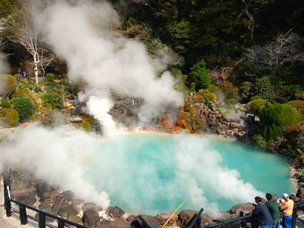 1024x768 Beppu Jigoku Meguri (Beppu Hell Tour) [Oita]. Kanata's Japan Shrine Guide