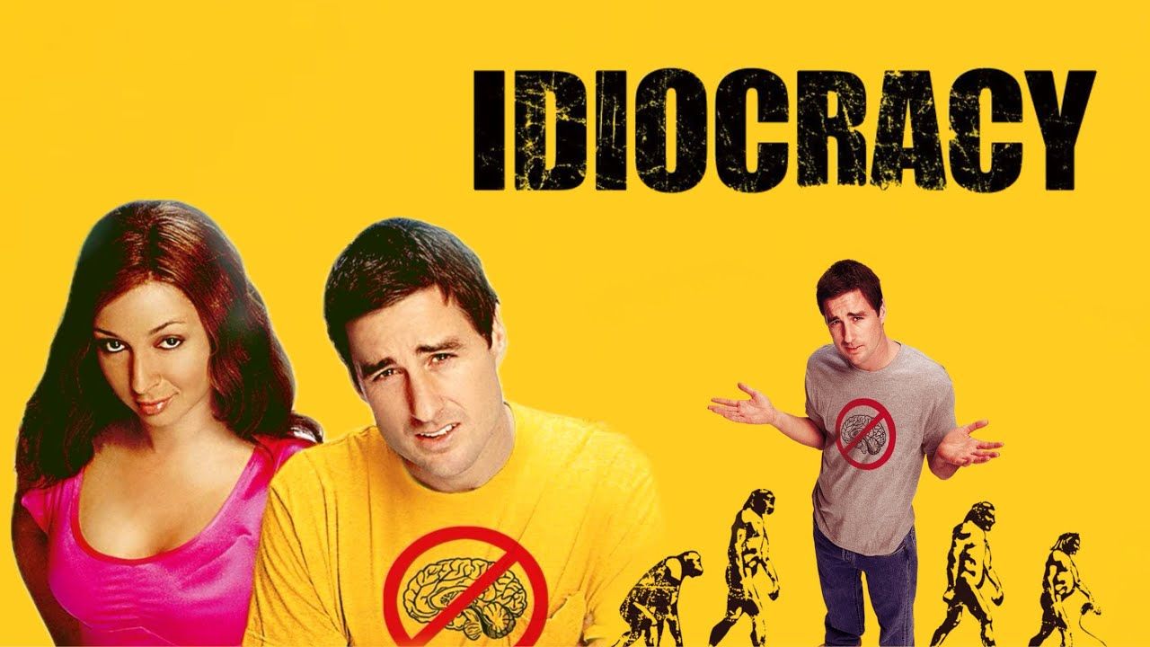 1280x720 Idiocracia Idiocracy Comedy DVDs Idiocracy (2006) Comedy Sci Fi Movie In English HD Updates Facts Luke Wilson, Maya Rudolph
