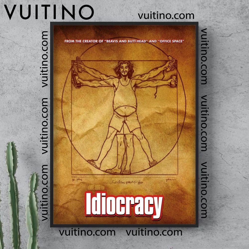 1000x1000 Idiocracy Movie Art 2024 Vertical Poster No Frame