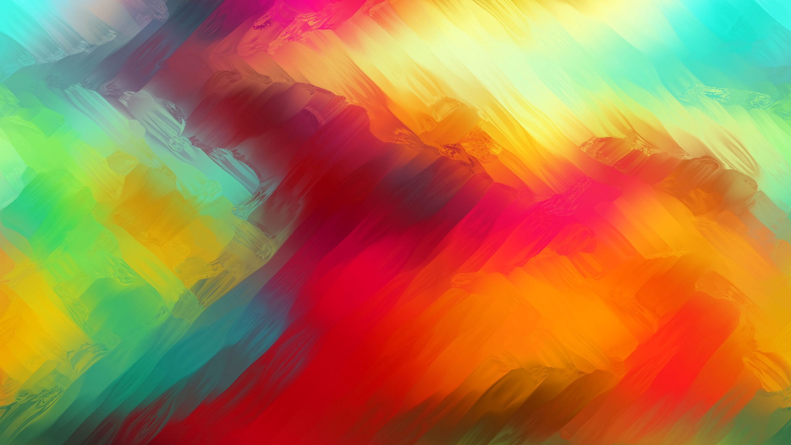 2560x1440 Download wallpaper 2560x1440 colorful, blurred, paint, strokes, blending widescreen 16:9 HD background