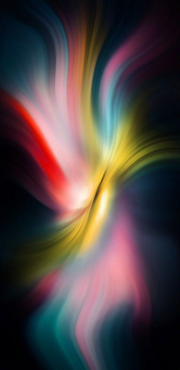 720x1480 Abstract Bright Colors Painting