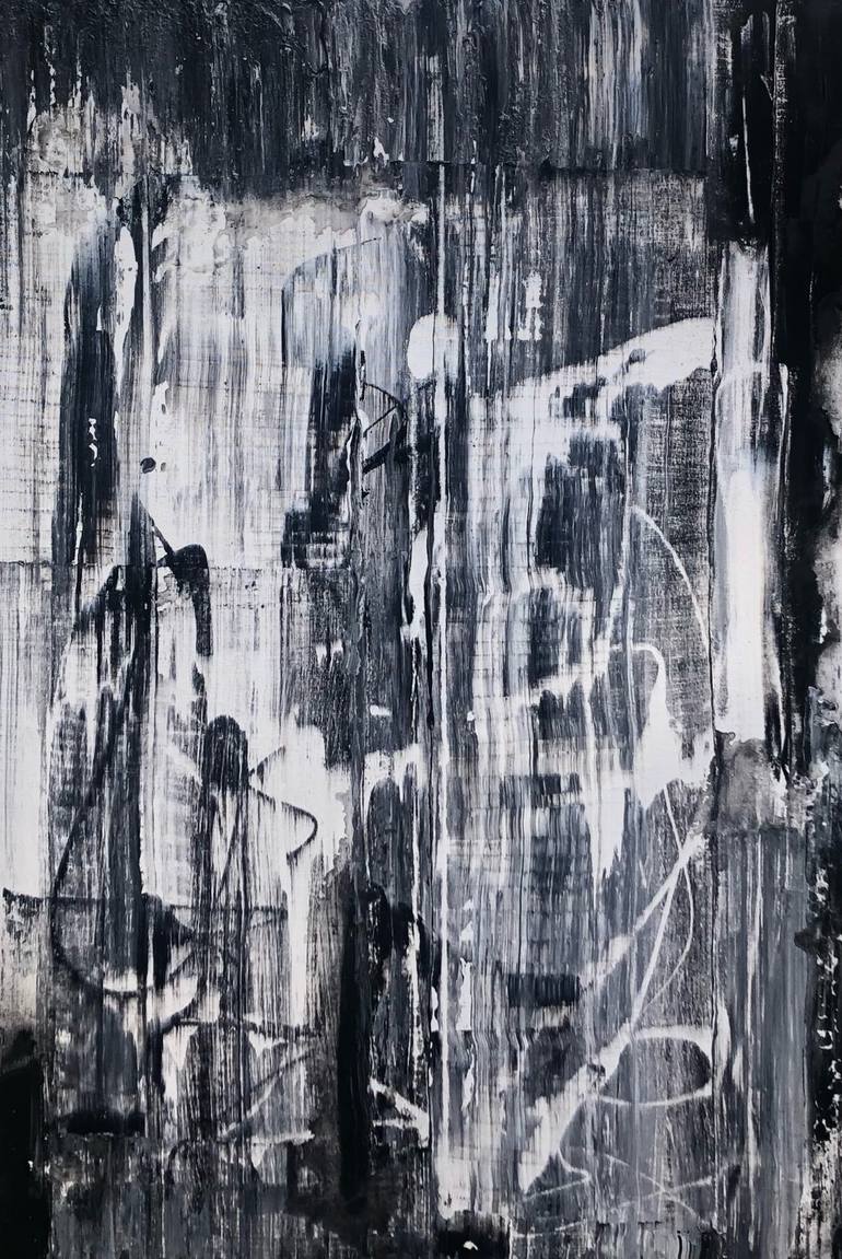 770x1151 Blurred lines Painting by Mariola ŚWigulska. Saatchi Art United Arab Emirates