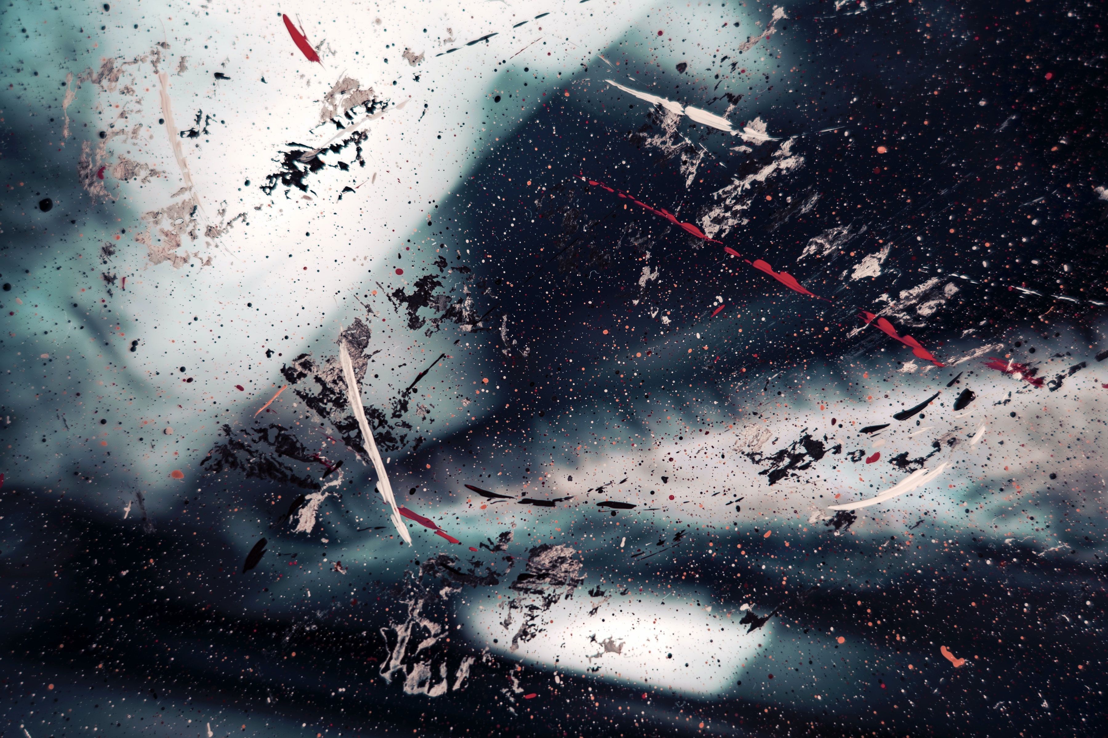3600x2400 Phone wallpaper: Blurred, Abstract, Spray, Paint, Fuzzy 89587