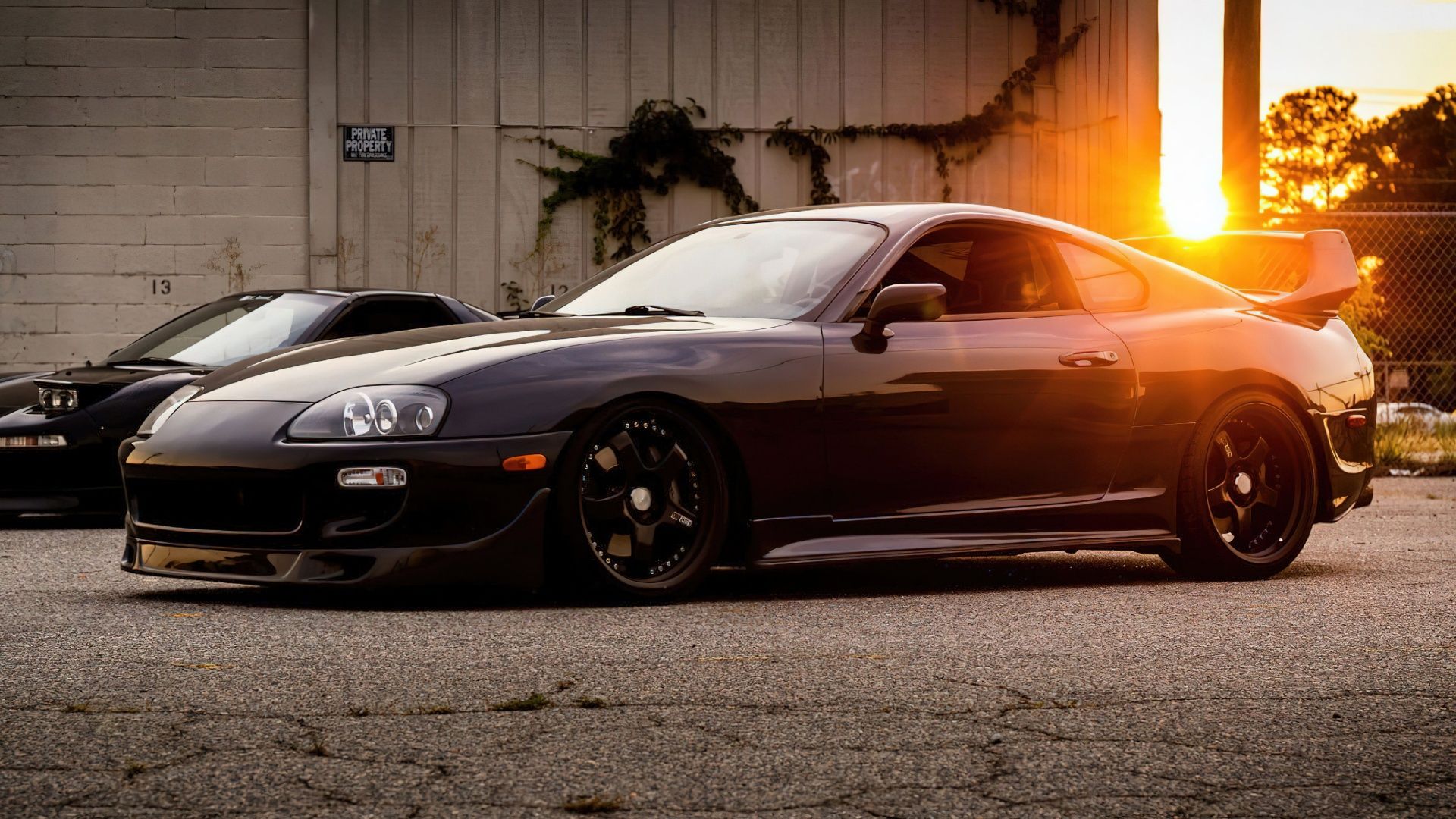 1920x1080 Japanese Wallpaper 4K, Toyota Supra Mk Black cars