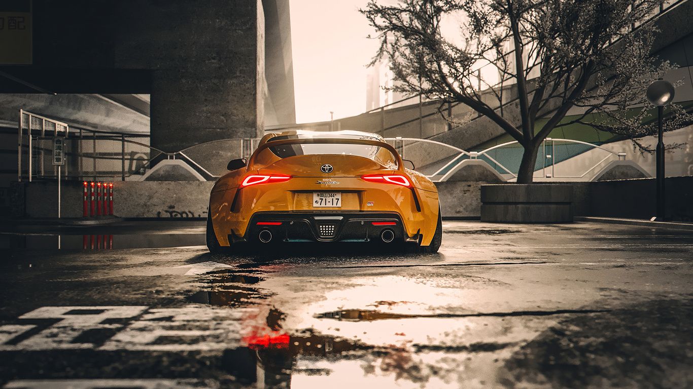 1366x768 Toyota Supra Modified 4k Laptop HD , HD 4k Wallpaper, Image, Background, Photos and Picture