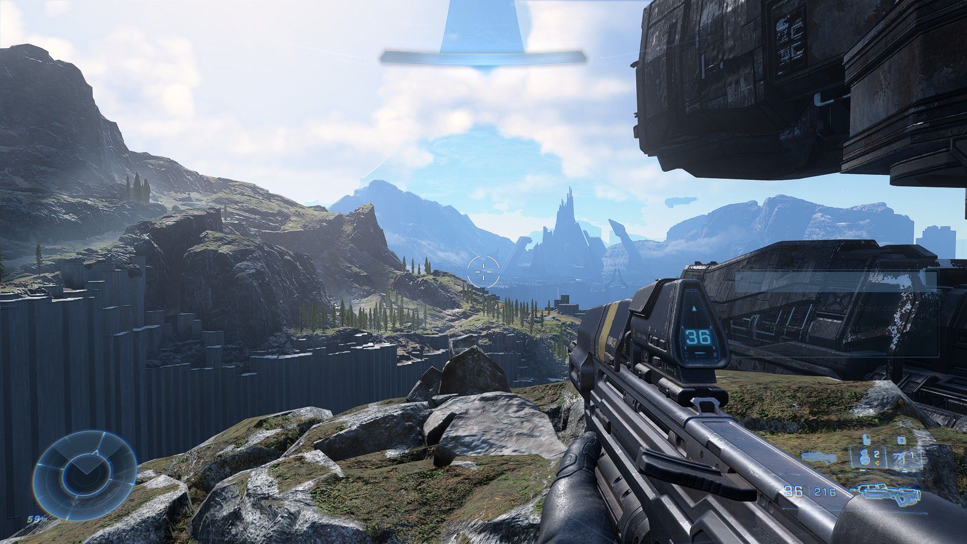 1920x1080 Halo Infinite: Reconquering Zeta Halo, Ascending the Tower and Entering the Conservatory